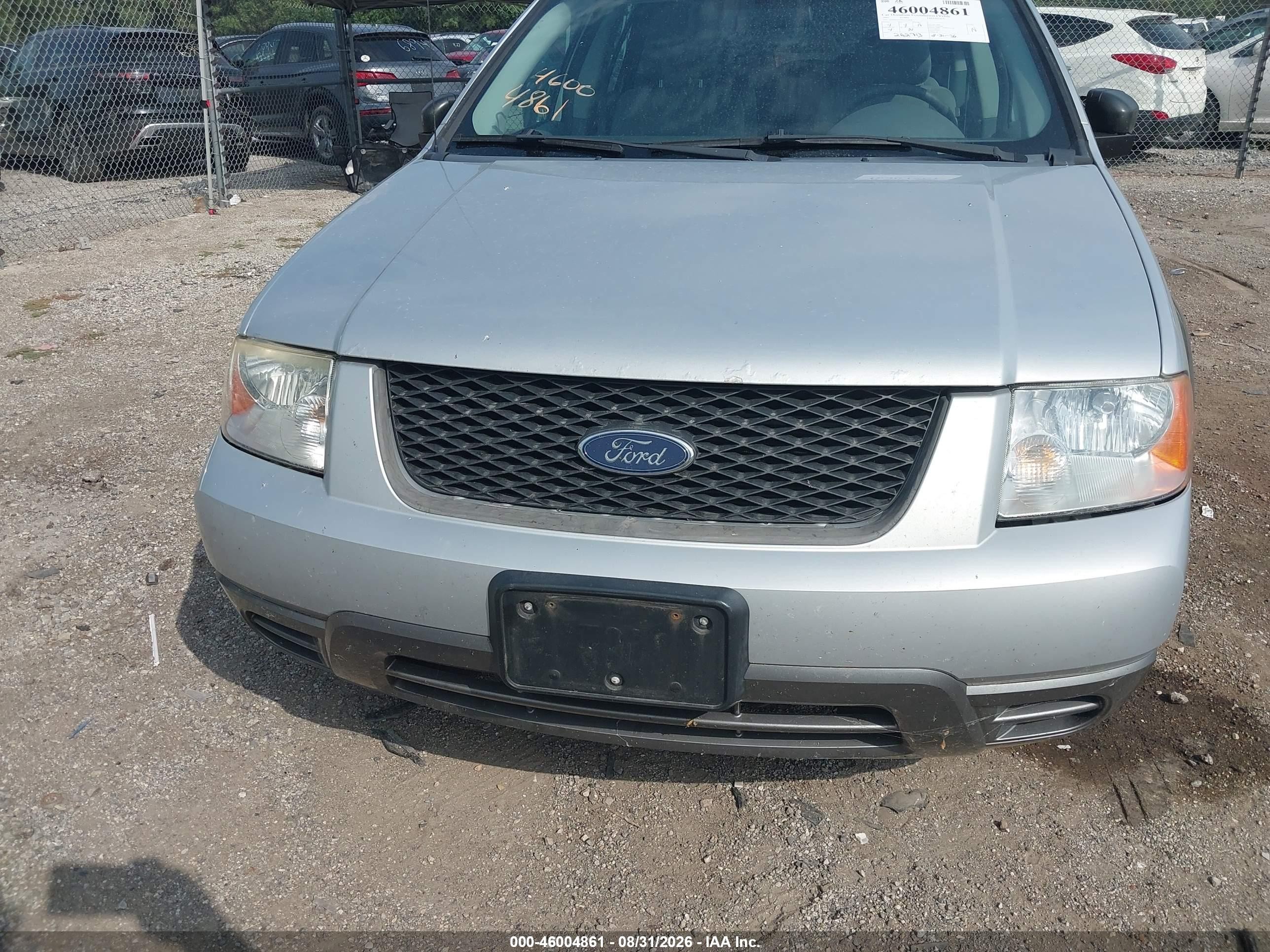 2005 Ford Freestyle Se Silver vin: 1FMDK04145GA19904