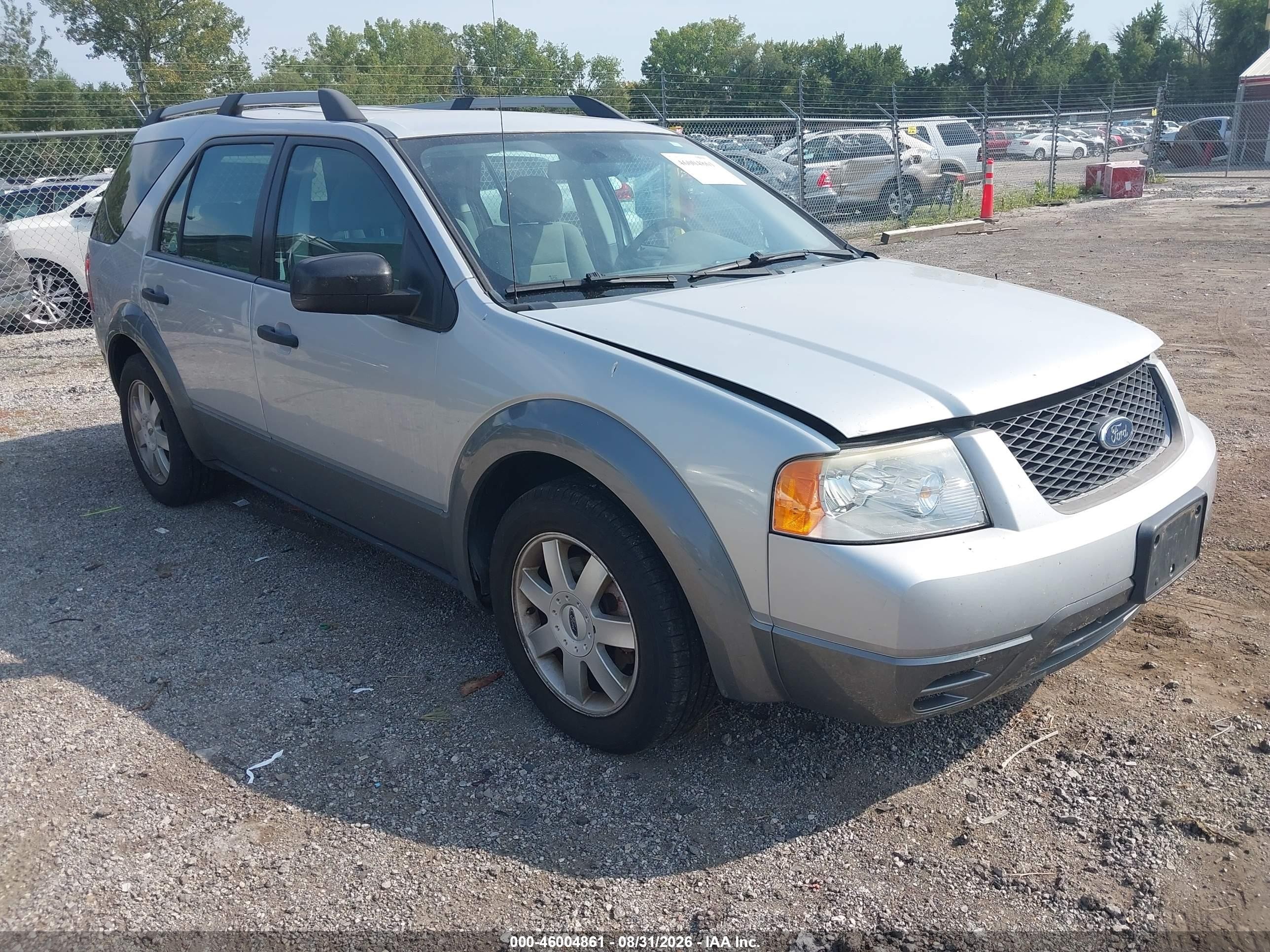 2005 Ford Freestyle Se Silver vin: 1FMDK04145GA19904