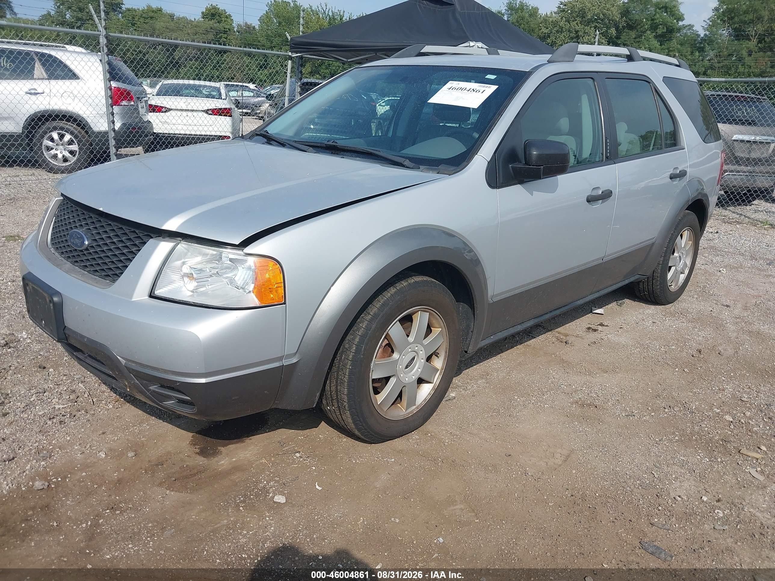 2005 Ford Freestyle Se Silver vin: 1FMDK04145GA19904