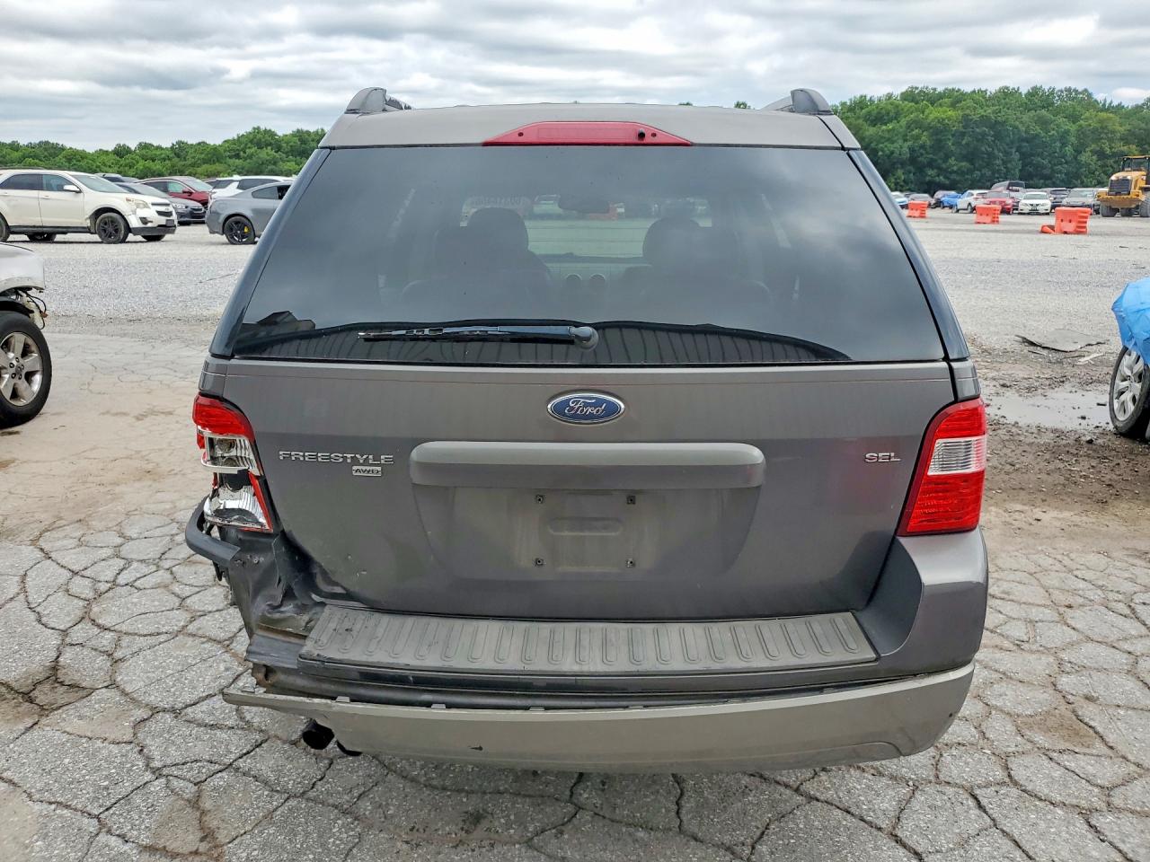 2006 Ford Freestyle Sel Gray vin: 1FMDK05146GA59254