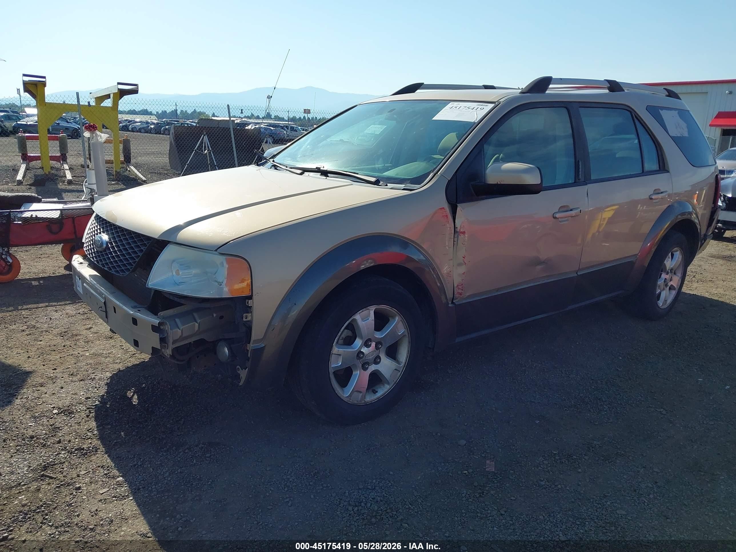 2007 Ford Freestyle Sel Gold vin: 1FMDK05177GA36049