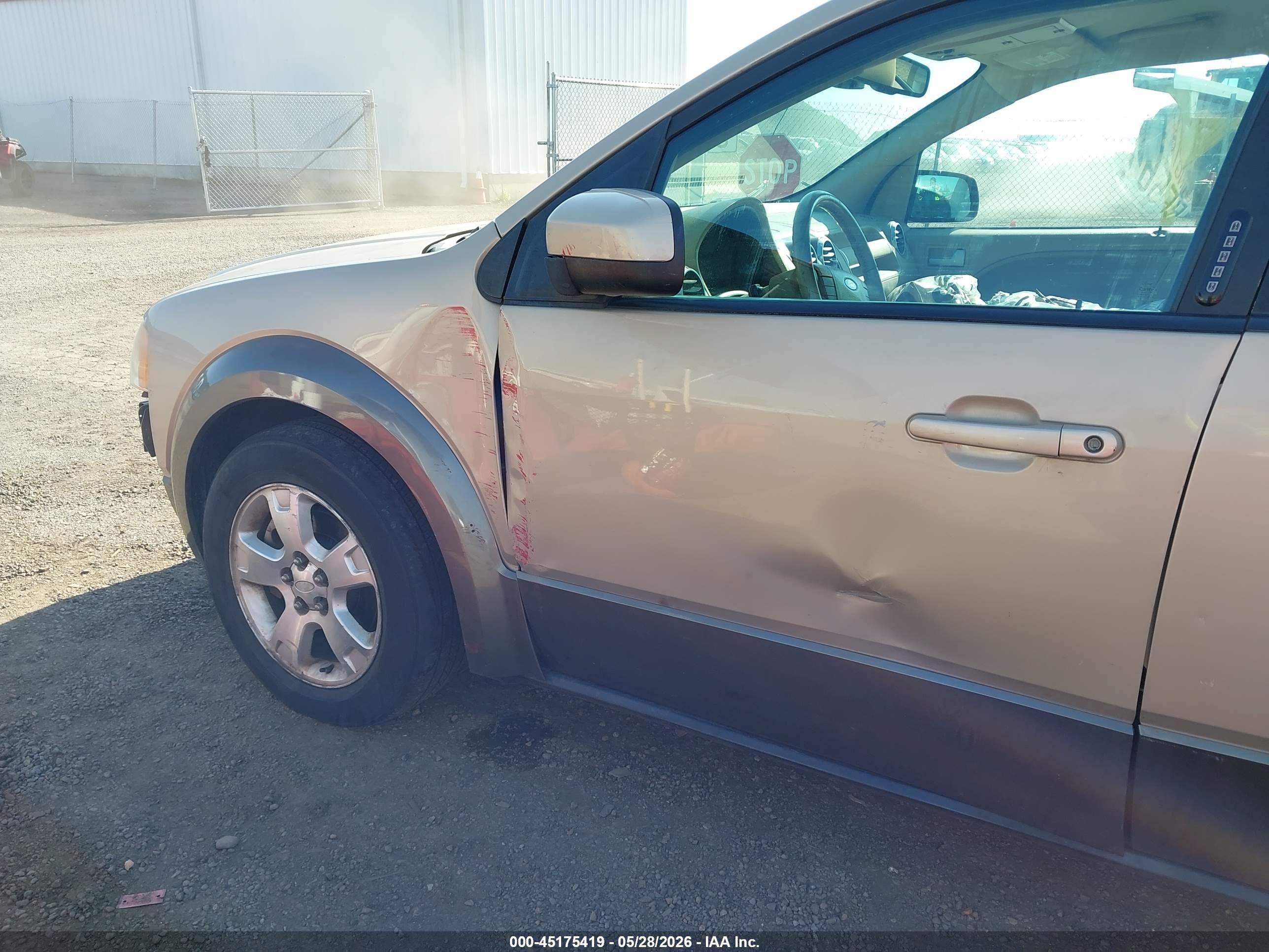 2007 Ford Freestyle Sel Gold vin: 1FMDK05177GA36049