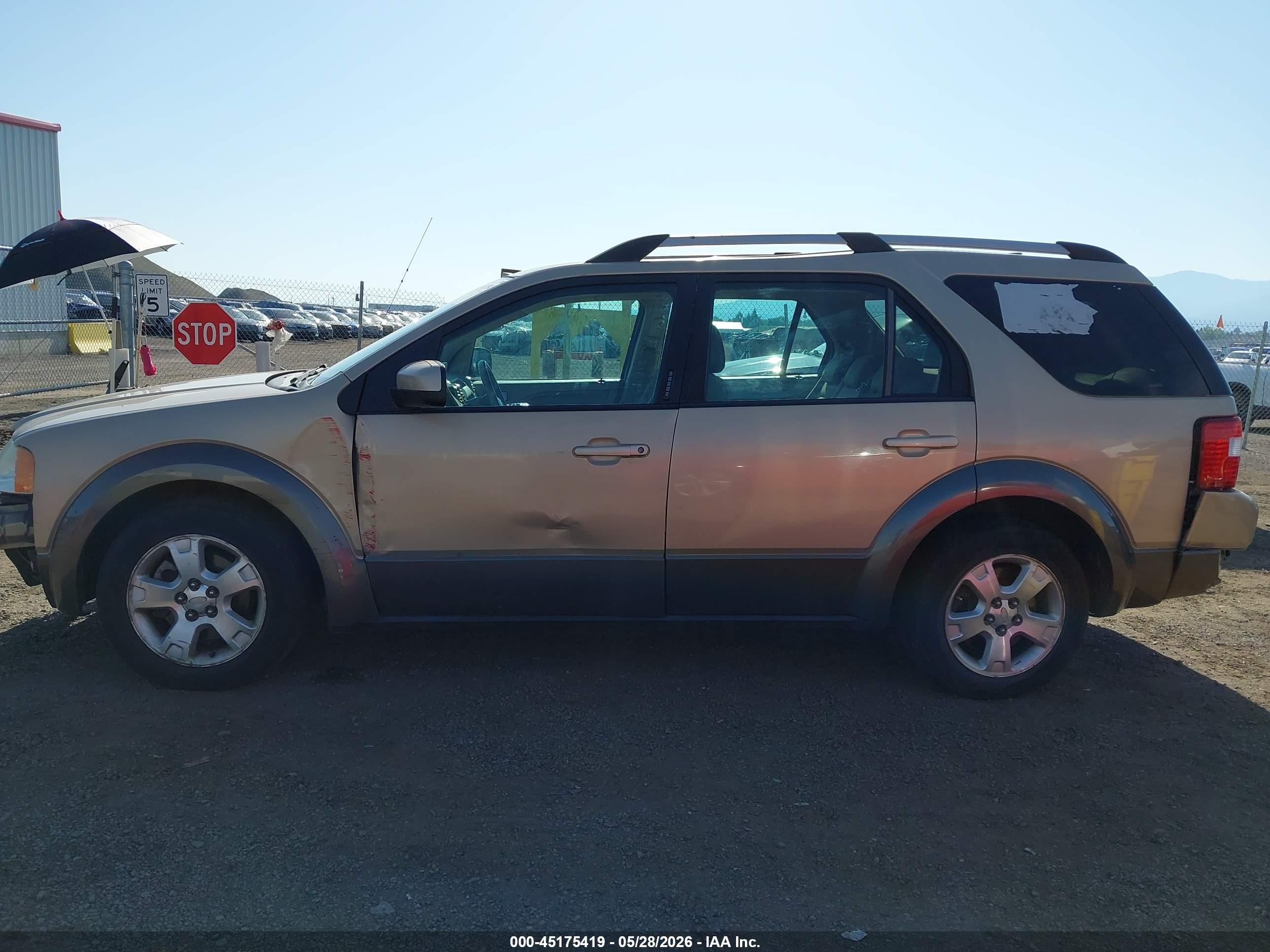 2007 Ford Freestyle Sel Gold vin: 1FMDK05177GA36049