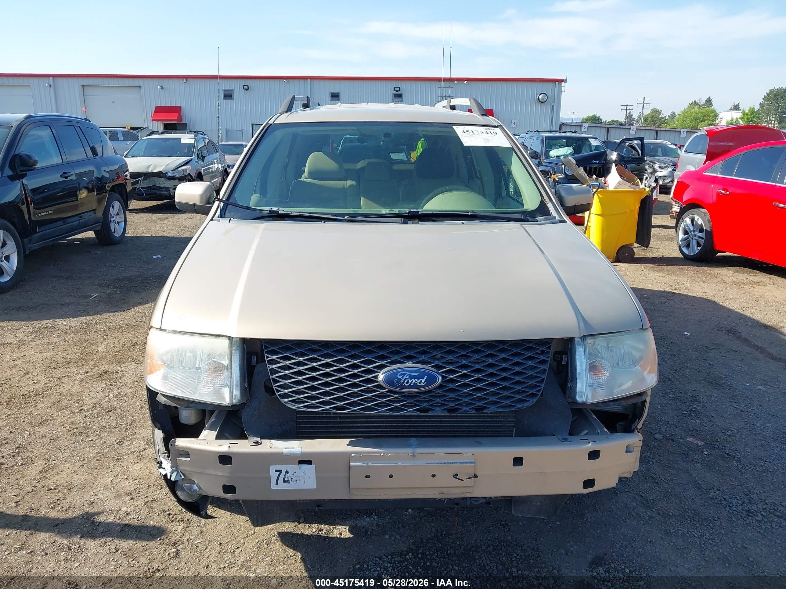 2007 Ford Freestyle Sel Gold vin: 1FMDK05177GA36049