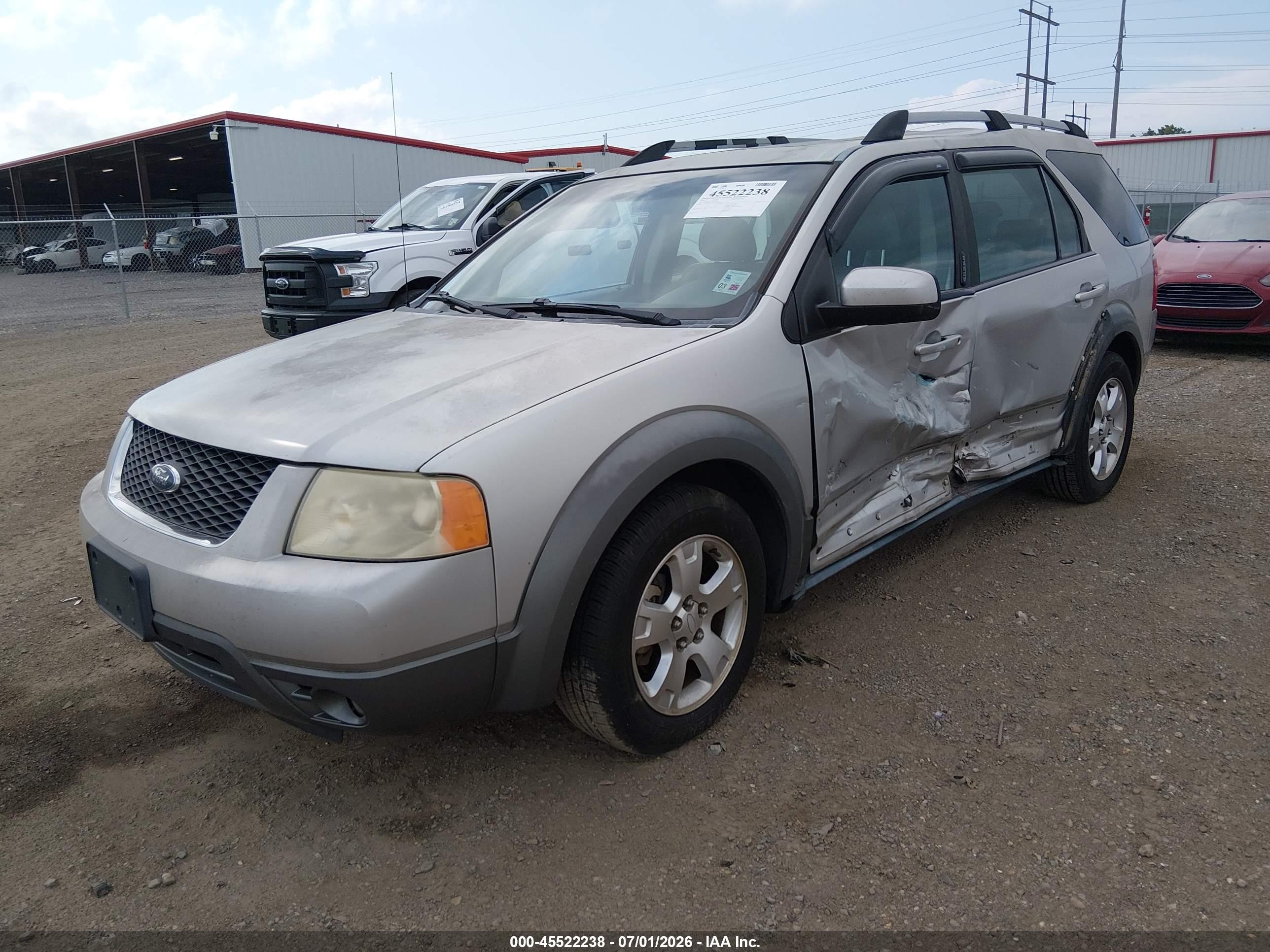 2007 Ford Freestyle Sel Silver vin: 1FMDK05177GA41462