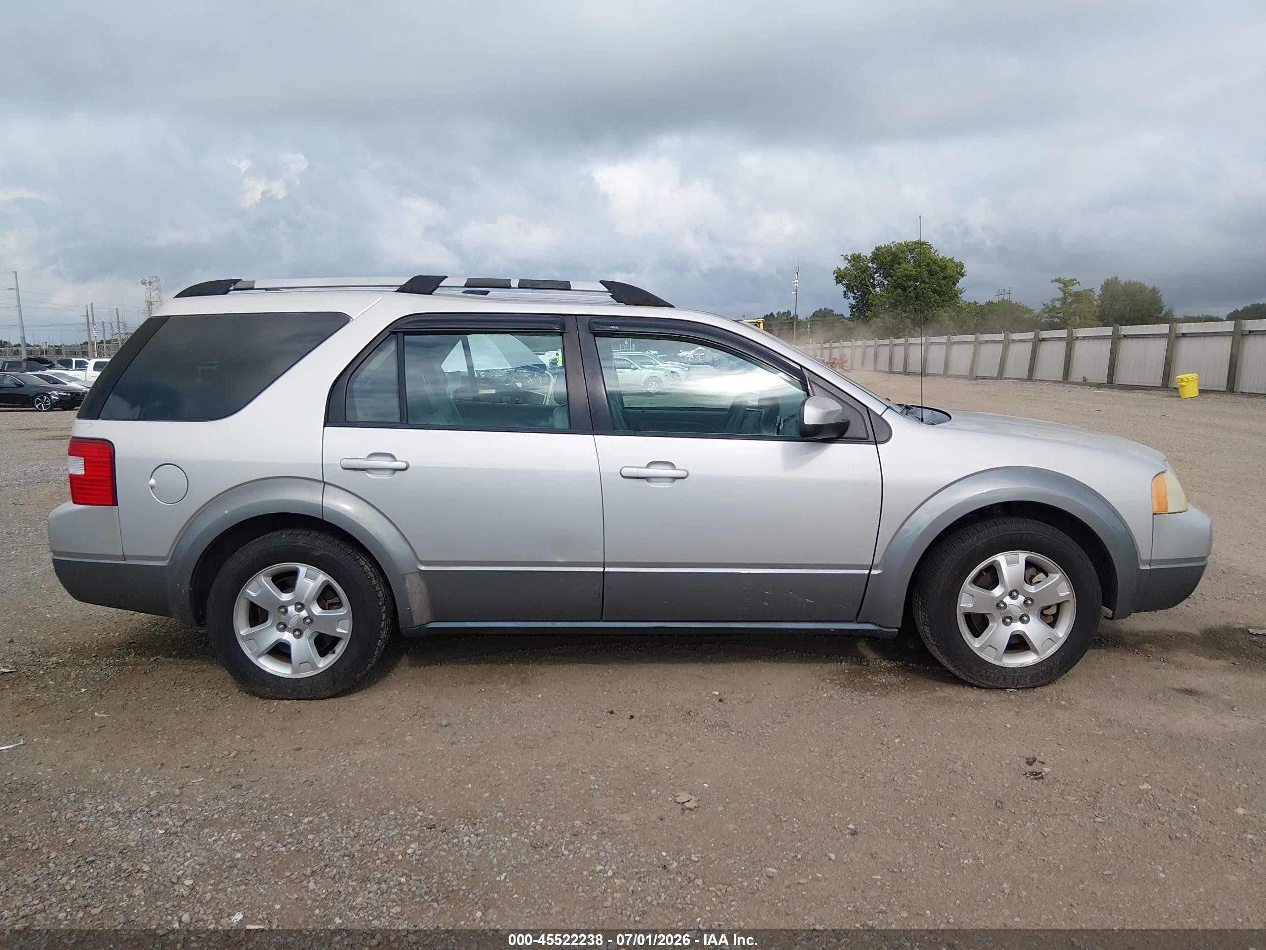 2007 Ford Freestyle Sel Silver vin: 1FMDK05177GA41462
