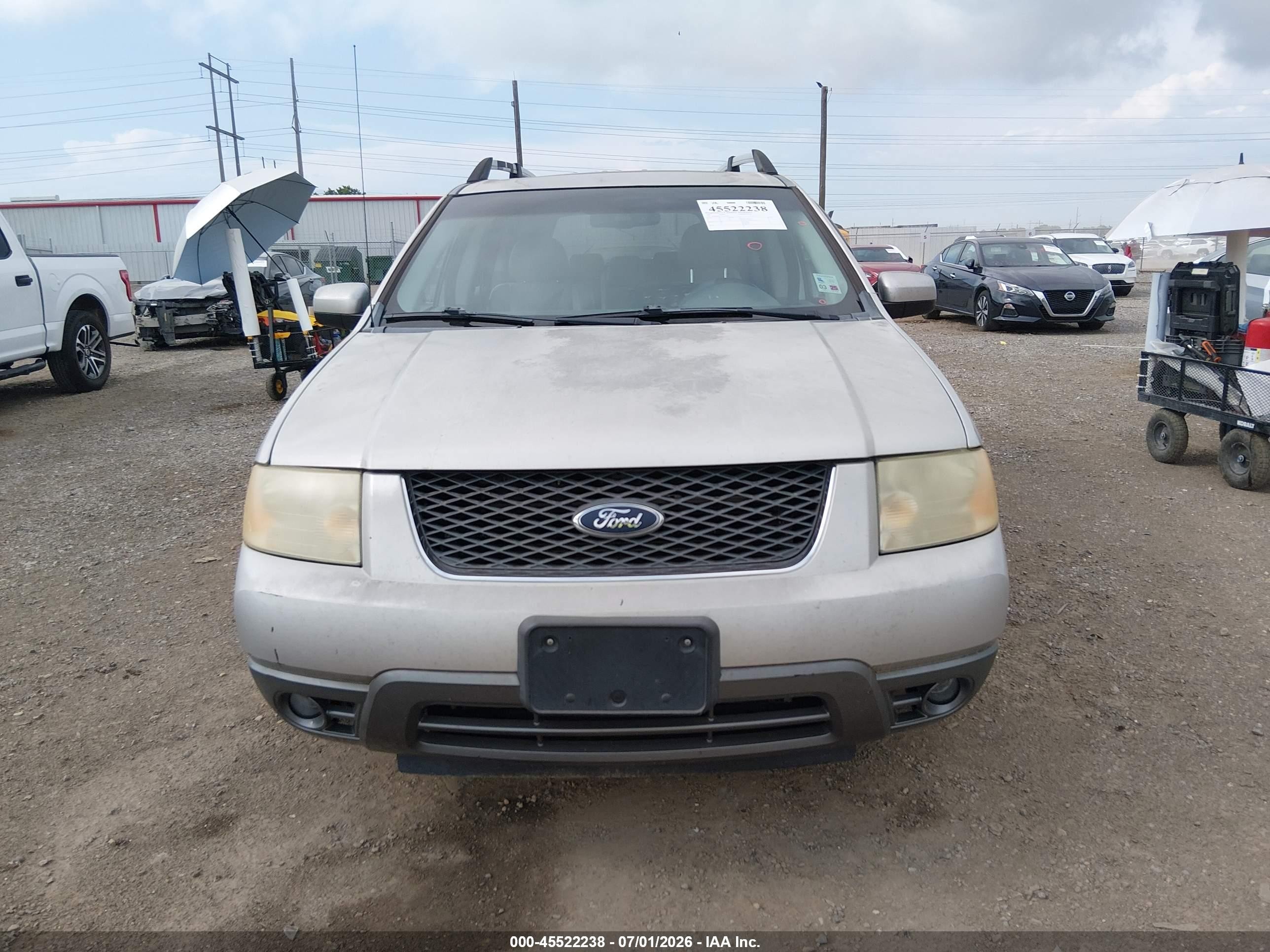 2007 Ford Freestyle Sel Silver vin: 1FMDK05177GA41462