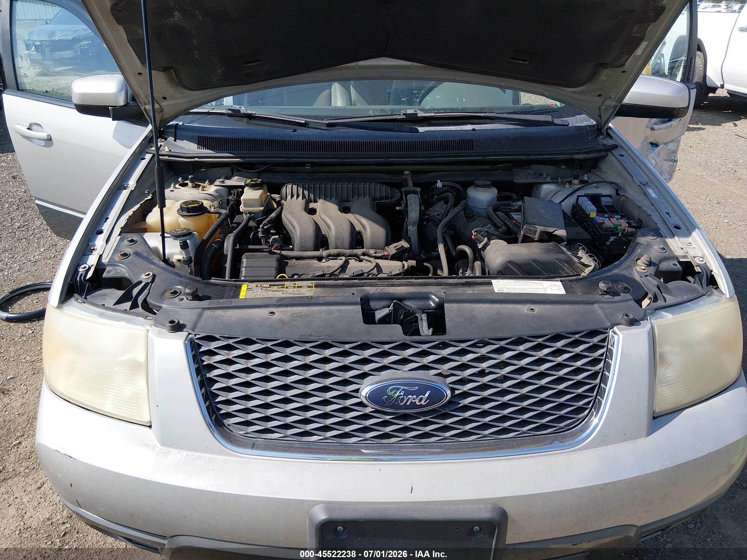 2007 Ford Freestyle Sel Silver vin: 1FMDK05177GA41462