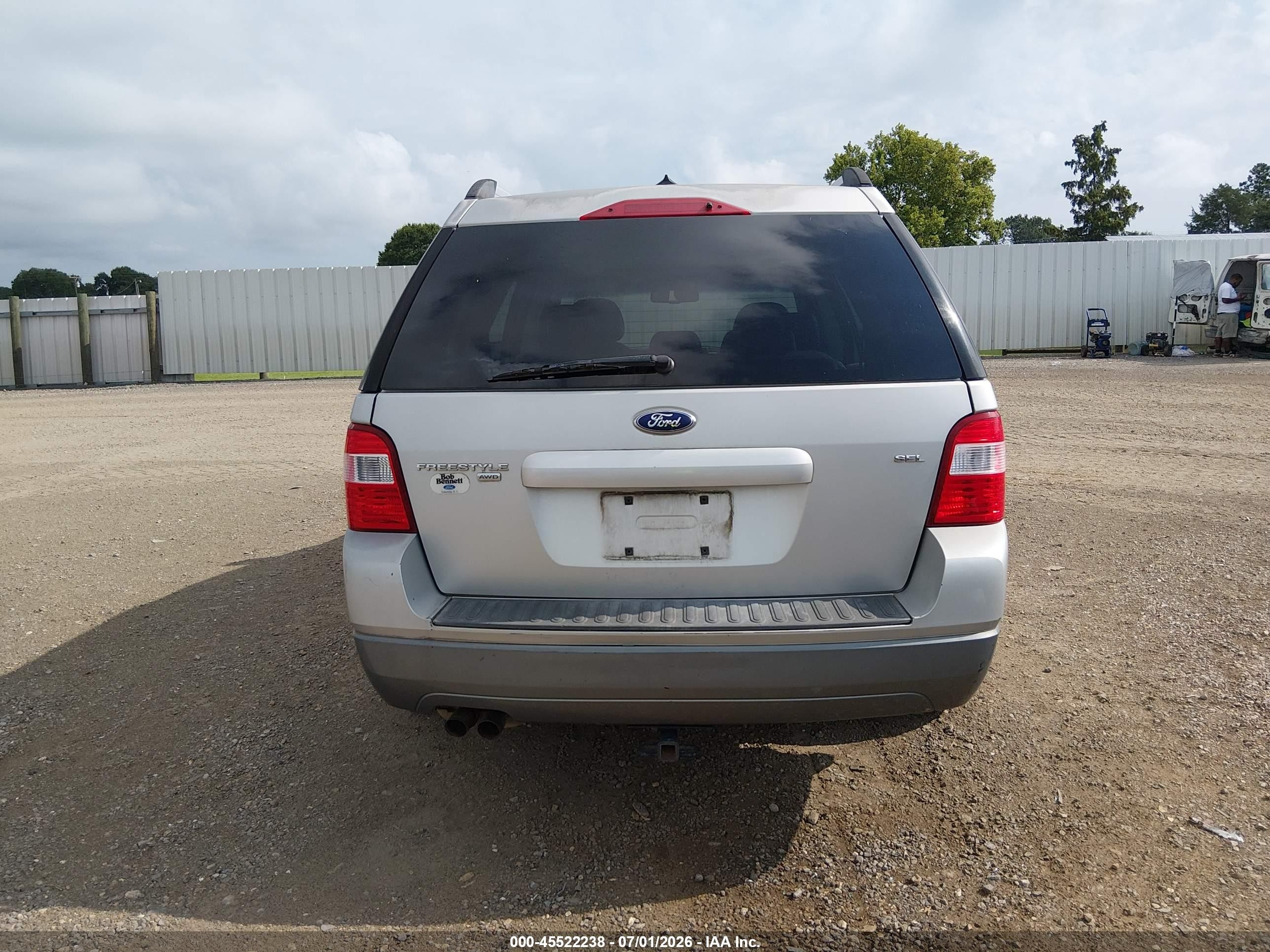 2007 Ford Freestyle Sel Silver vin: 1FMDK05177GA41462
