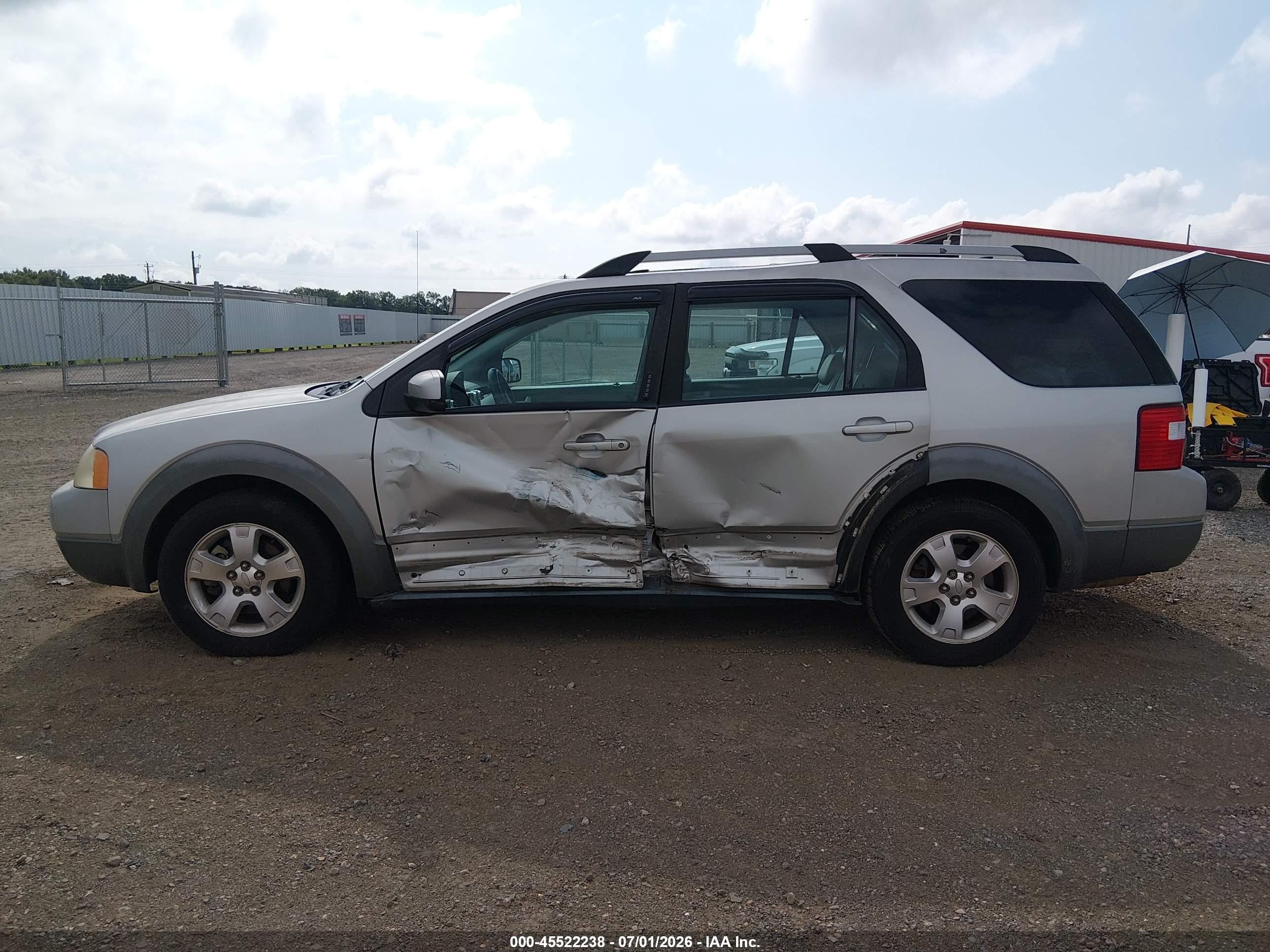 2007 Ford Freestyle Sel Silver vin: 1FMDK05177GA41462