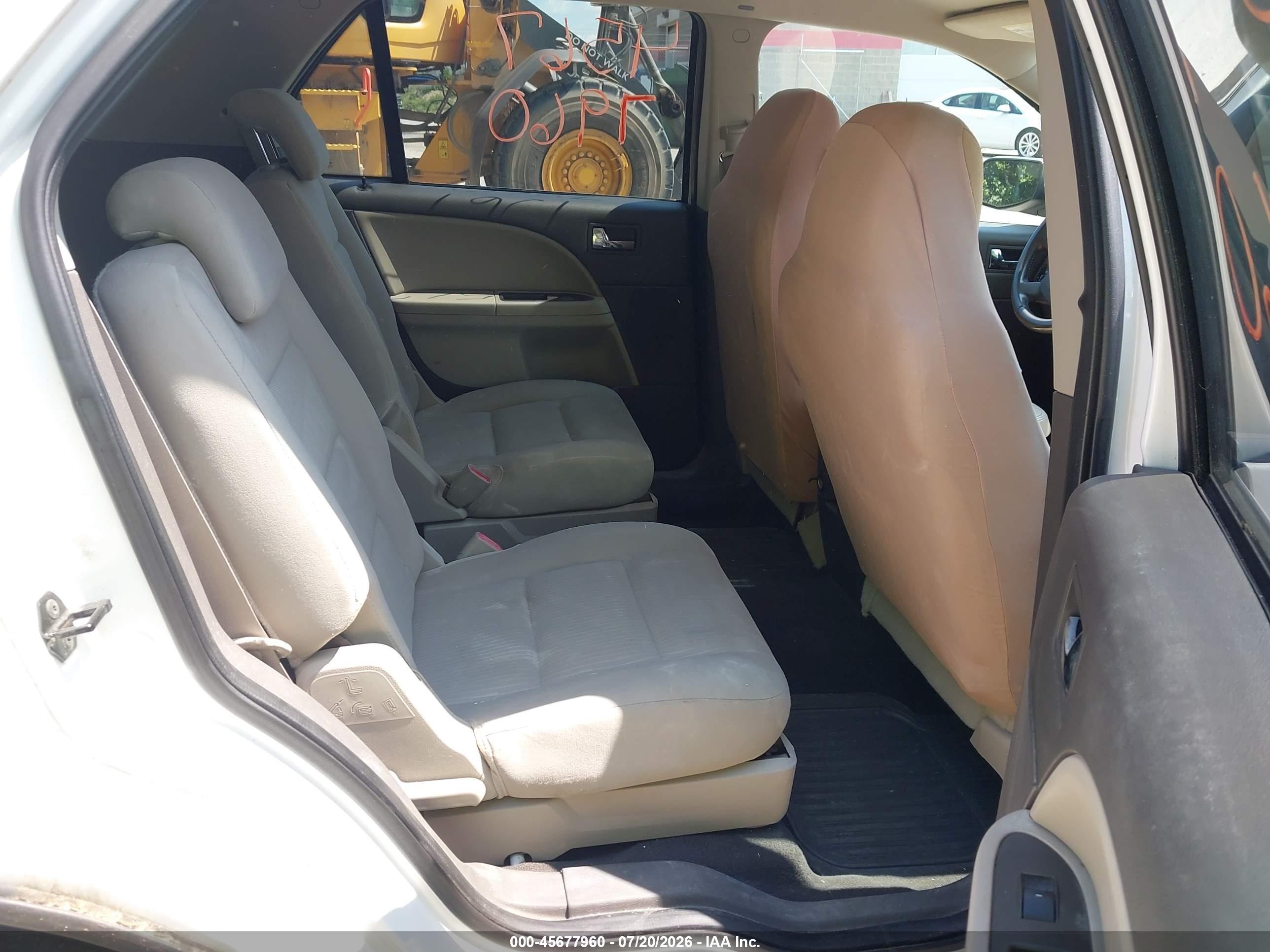 2008 Ford Taurus X Sel Белый vin: 1FMDK05W08GA22474
