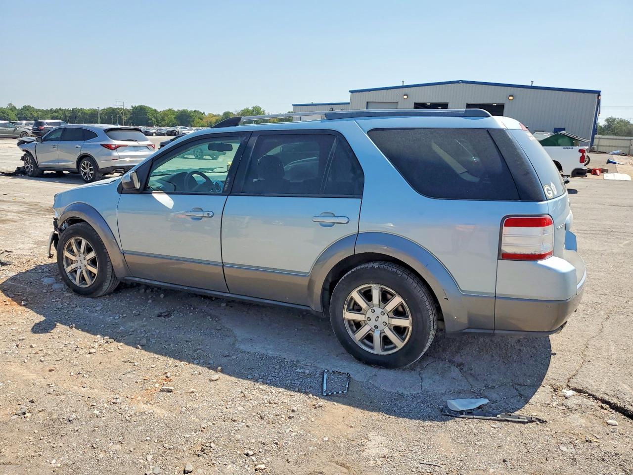 2008 Ford Taurus X Sel Turquoise vin: 1FMDK05W18GA38750