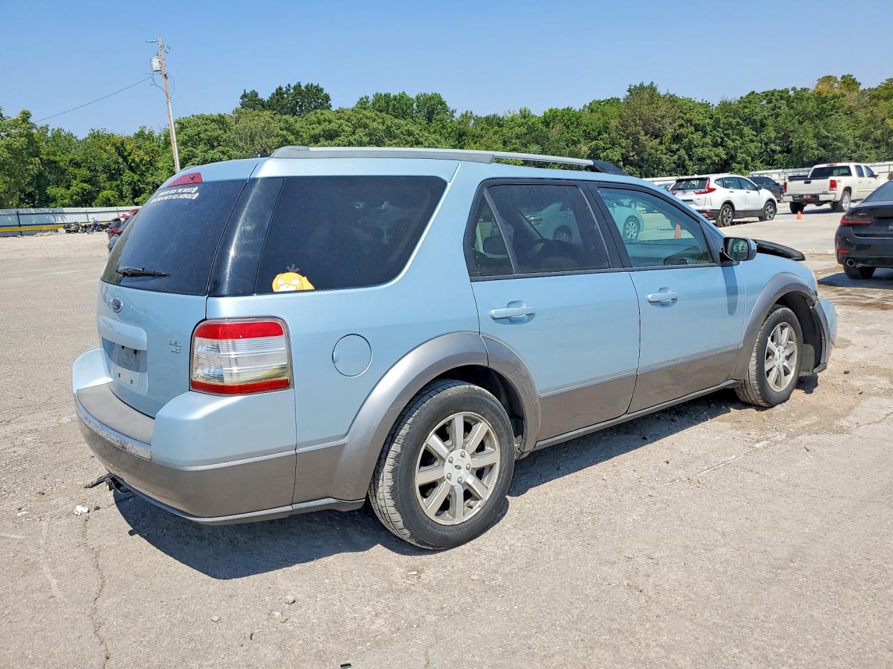 2008 Ford Taurus X Sel Turquoise vin: 1FMDK05W18GA38750