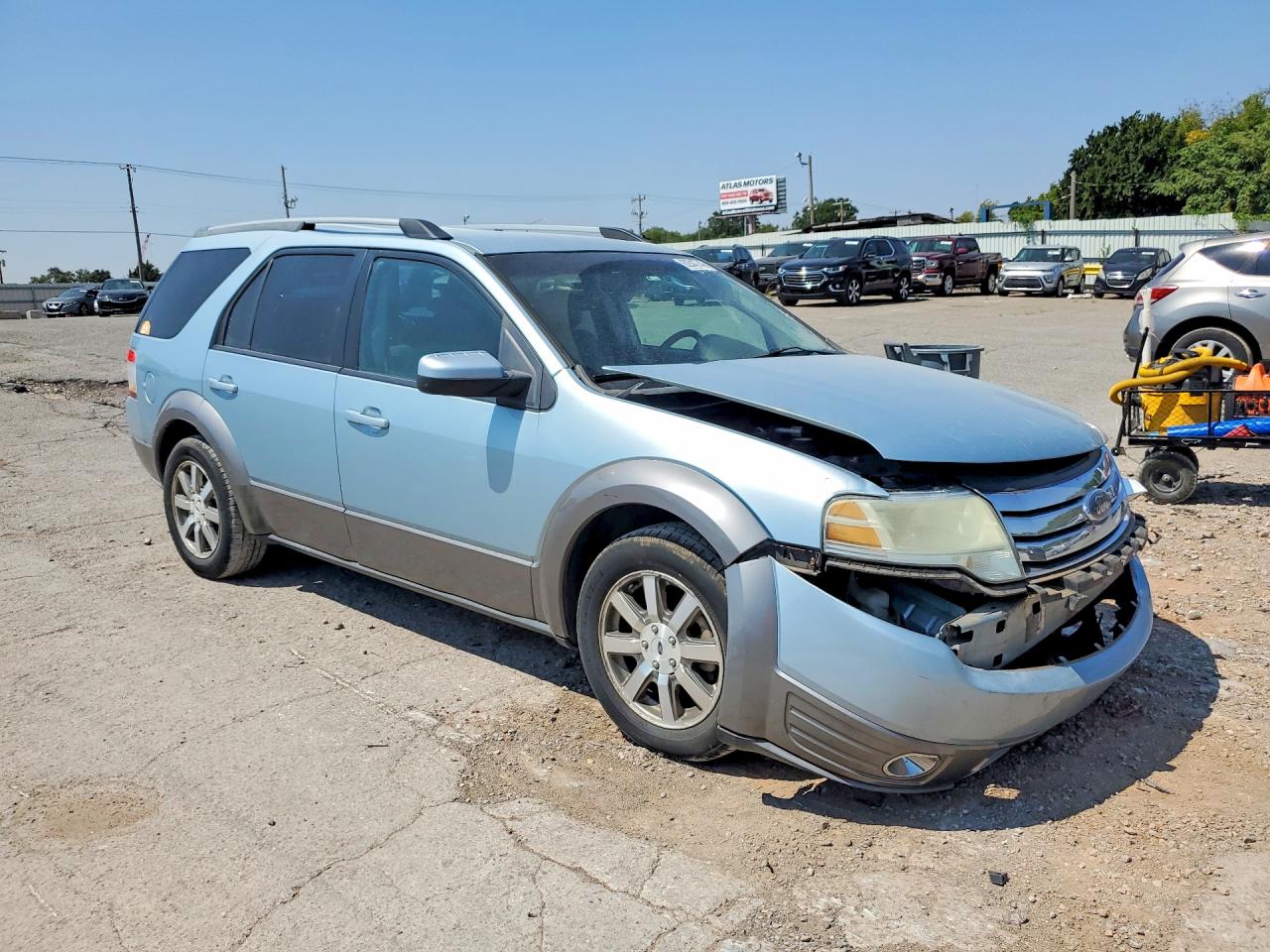2008 Ford Taurus X Sel Turquoise vin: 1FMDK05W18GA38750