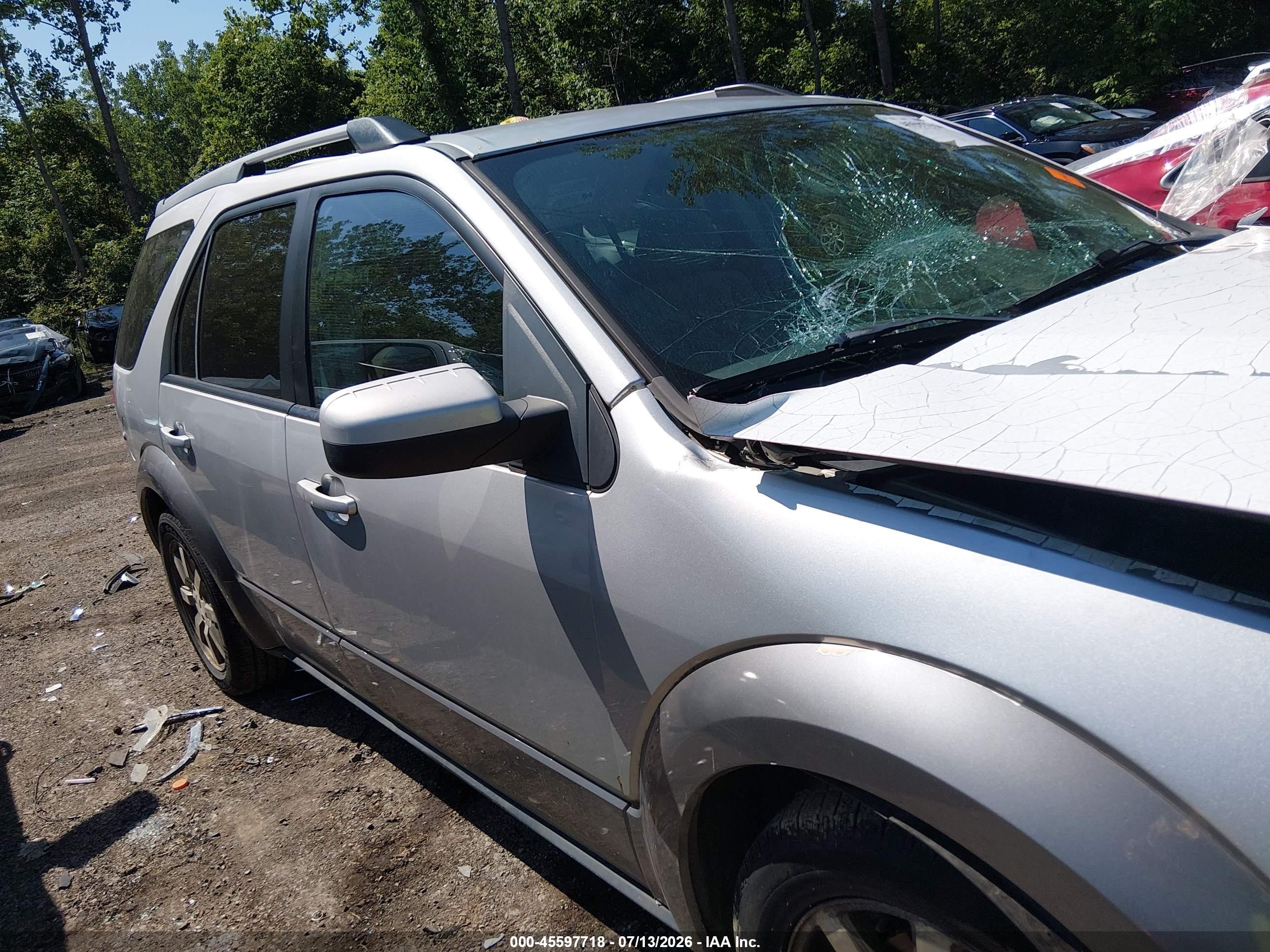 2009 Ford Taurus X Sel Silver vin: 1FMDK05W19GA01232