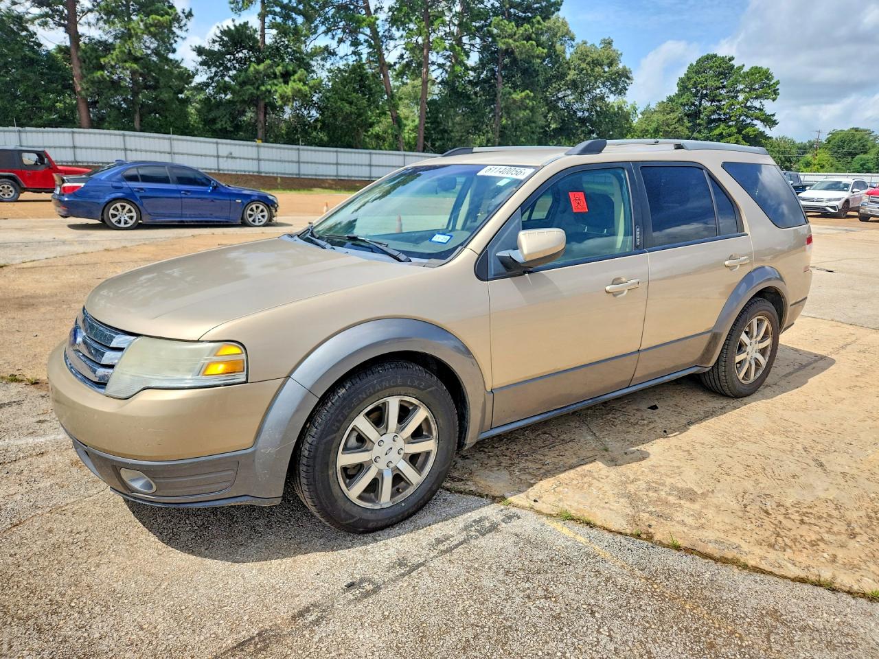 2008 Ford Taurus X Sel Tan vin: 1FMDK05W28GA00735