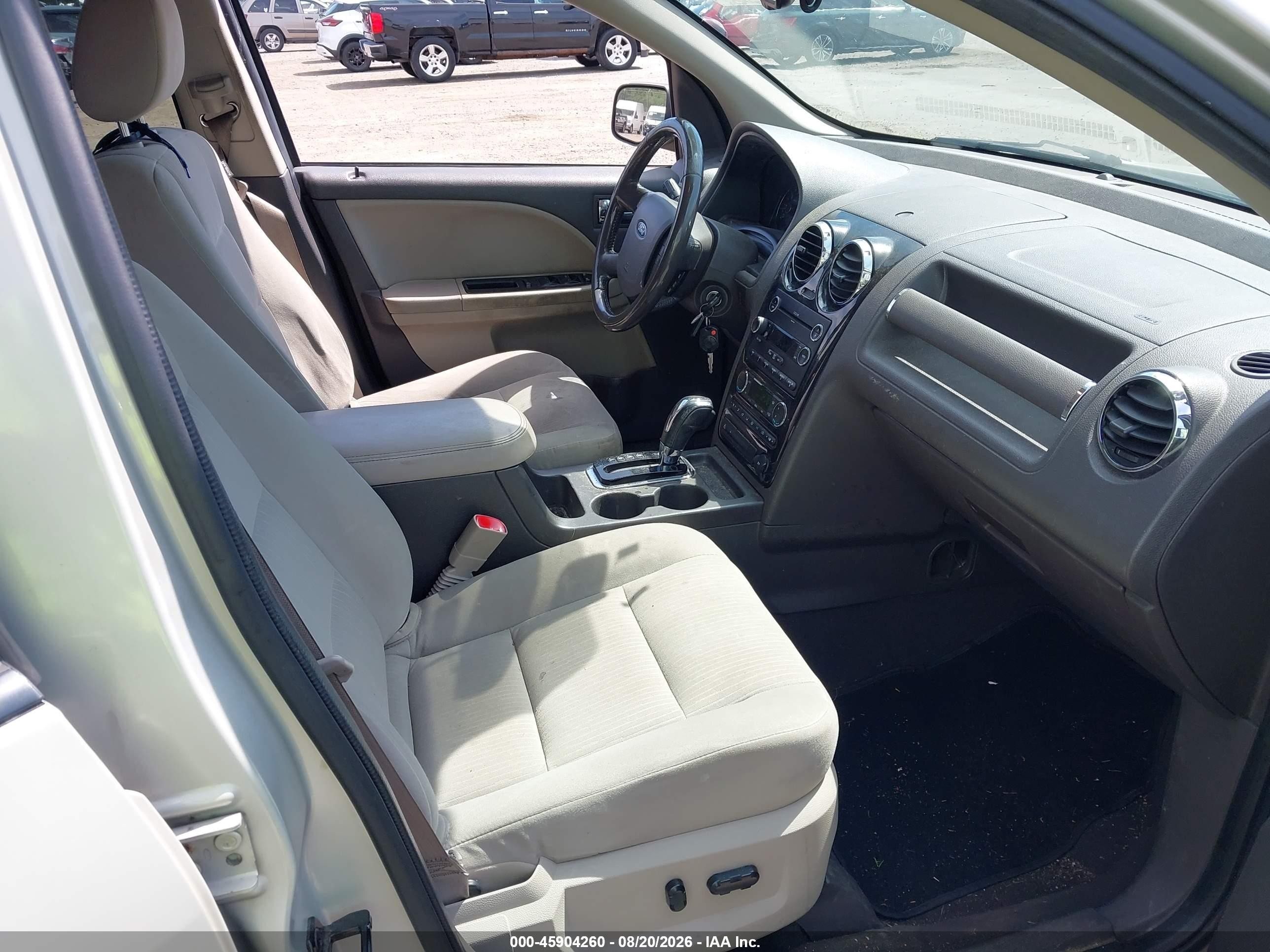 2008 Ford Taurus X Sel White vin: 1FMDK05W38GA19648