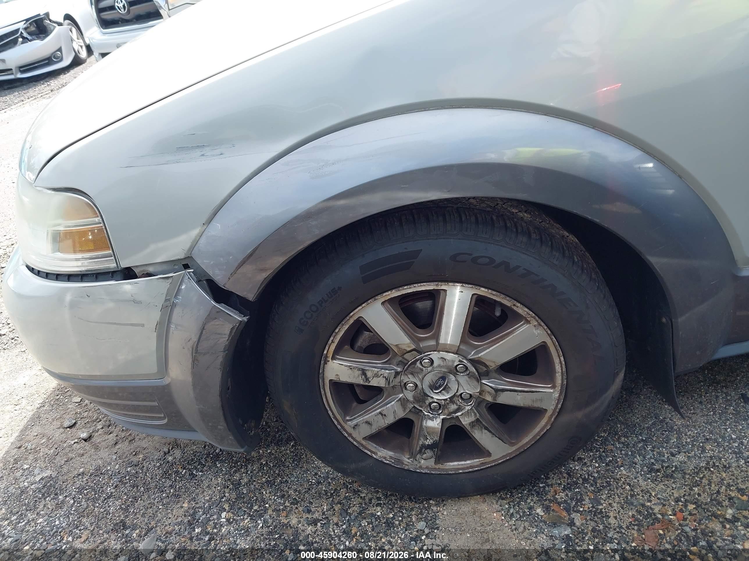 2008 Ford Taurus X Sel White vin: 1FMDK05W38GA19648