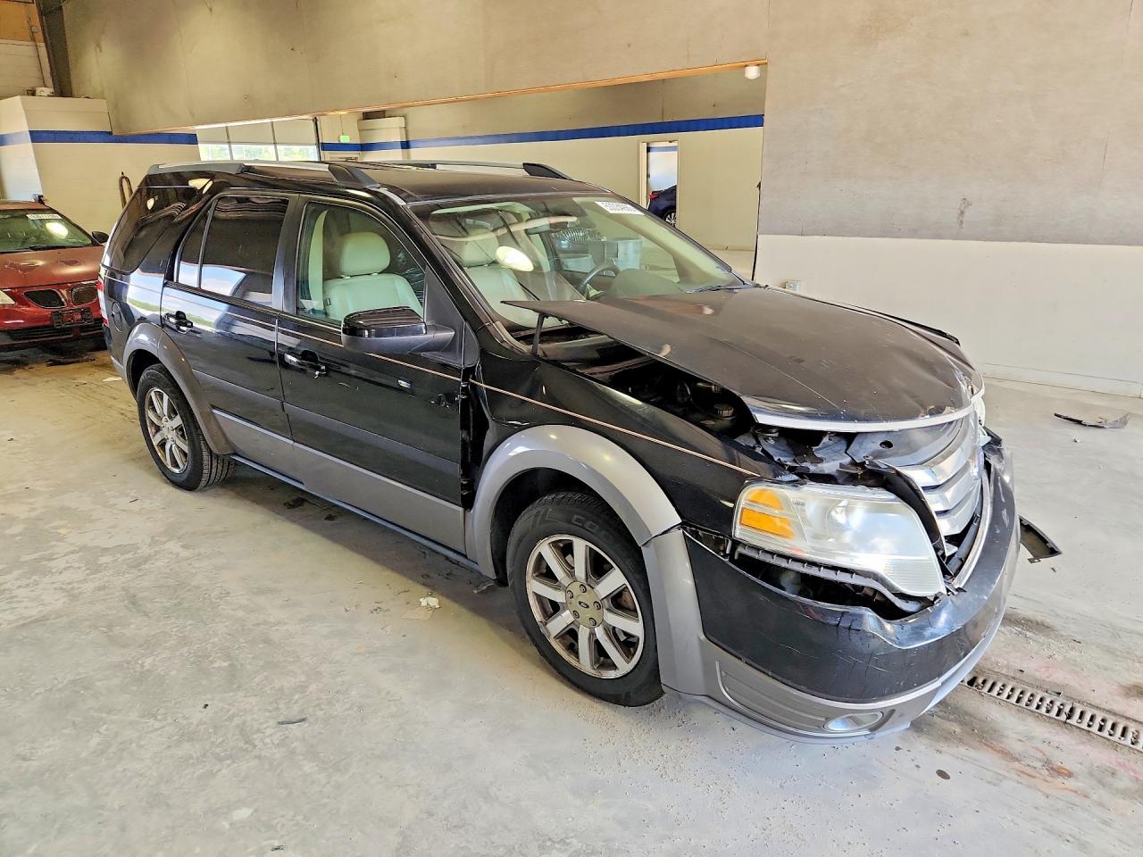 2008 Ford Taurus X Sel Black vin: 1FMDK05W48GA23272