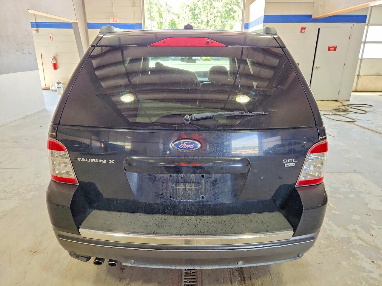 2008 Ford Taurus X Sel Black vin: 1FMDK05W48GA23272