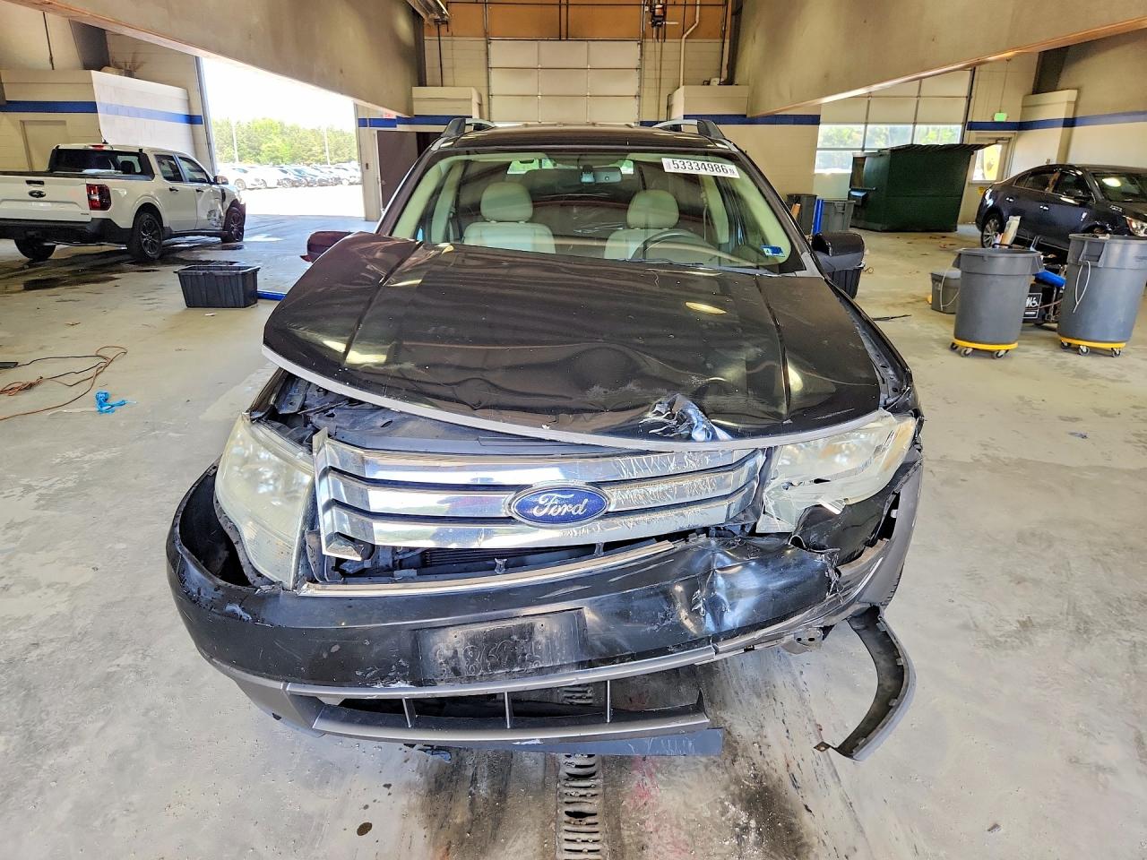 2008 Ford Taurus X Sel Black vin: 1FMDK05W48GA23272