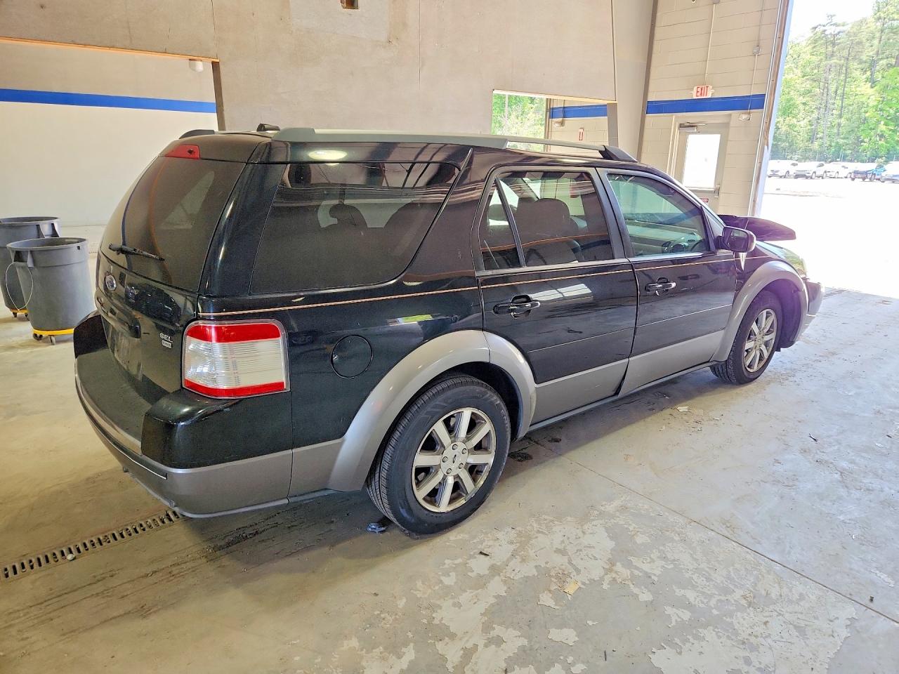 2008 Ford Taurus X Sel Black vin: 1FMDK05W48GA23272