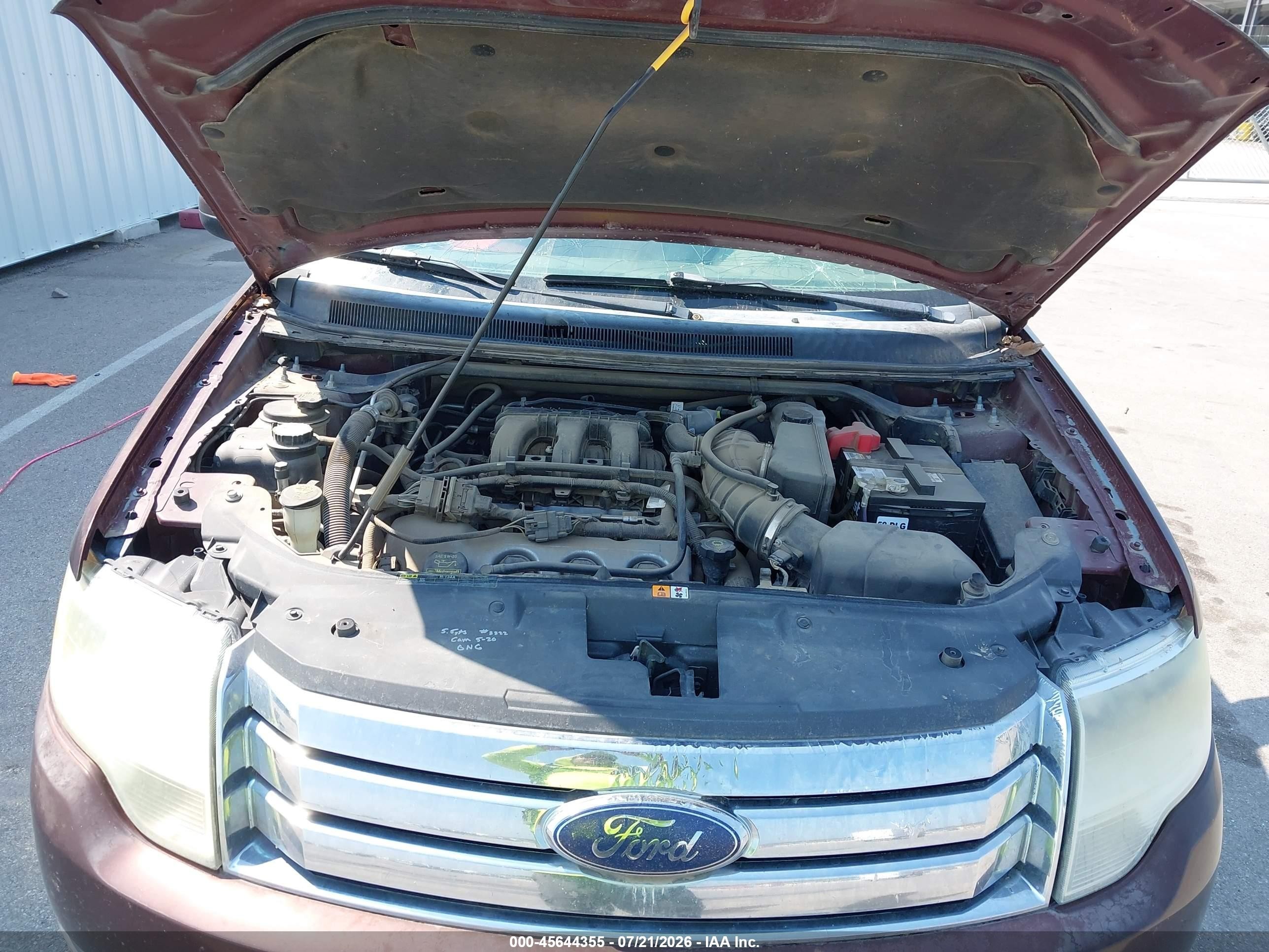 2009 Ford Taurus X Sel Maroon vin: 1FMDK05W79GA06385