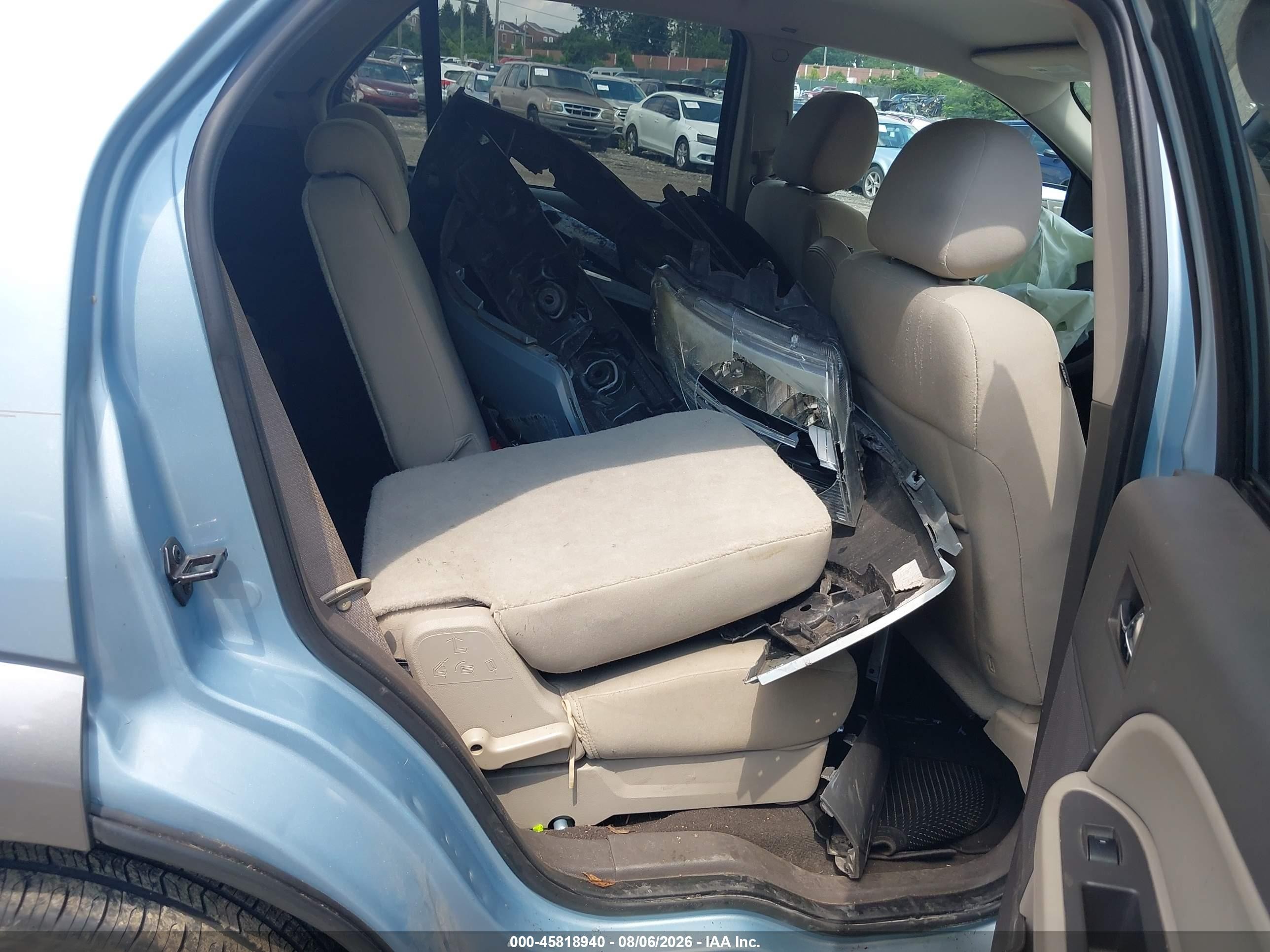 2008 Ford Taurus X Sel Light Blue vin: 1FMDK05W88GA34355