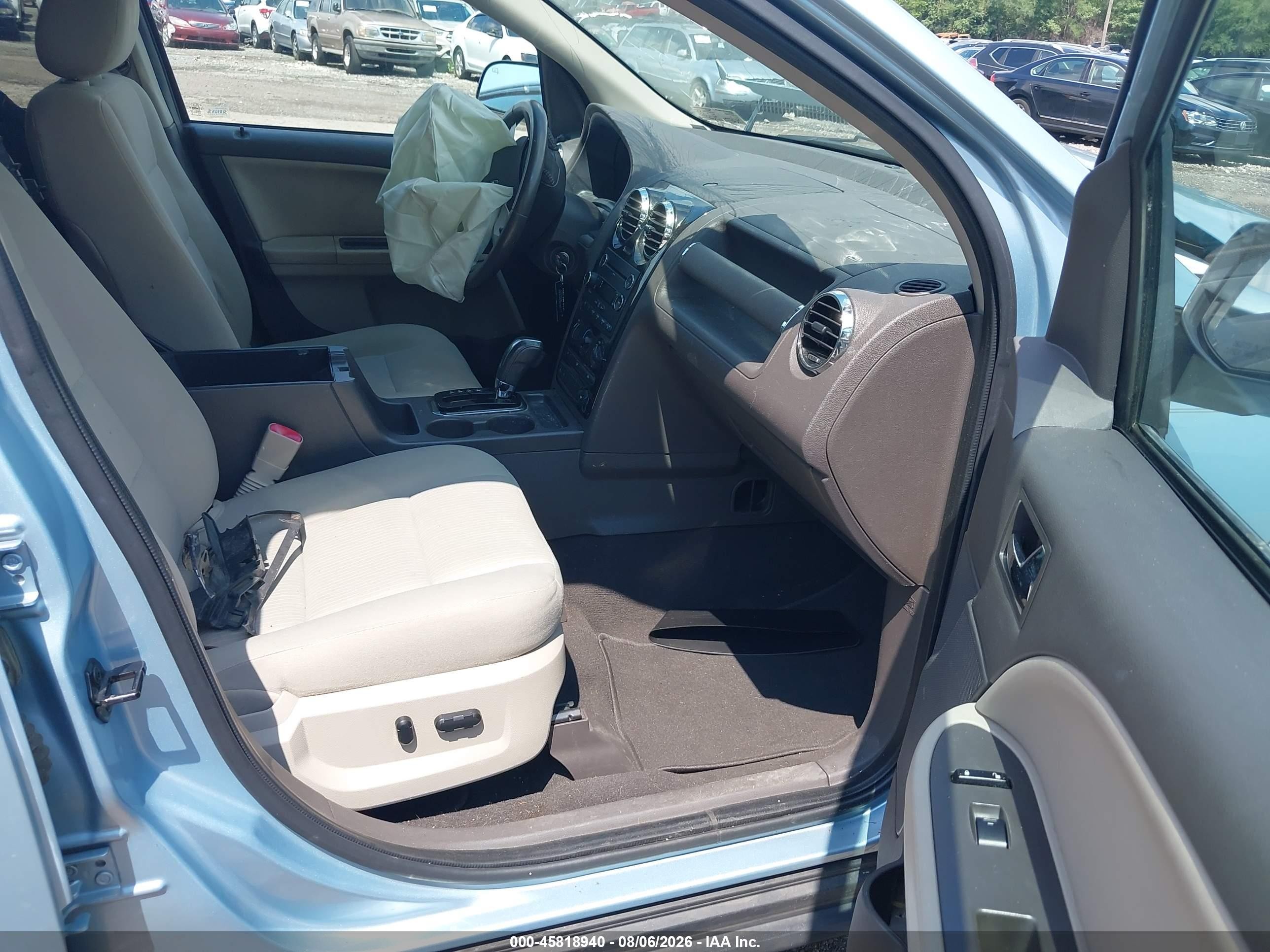 2008 Ford Taurus X Sel Light Blue vin: 1FMDK05W88GA34355