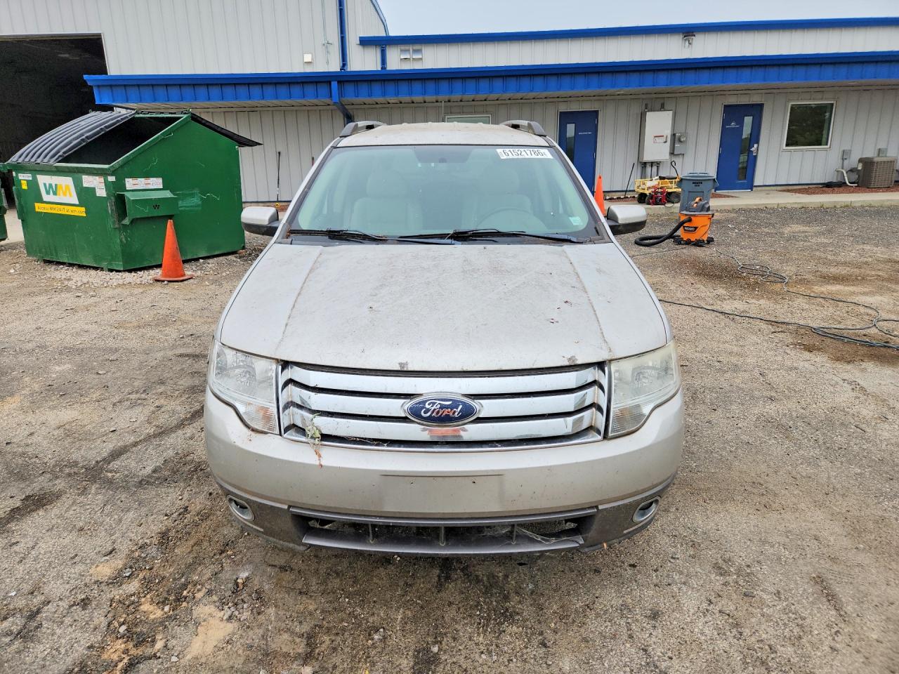 2008 Ford Taurus X Sel Silver vin: 1FMDK05W98GA42934