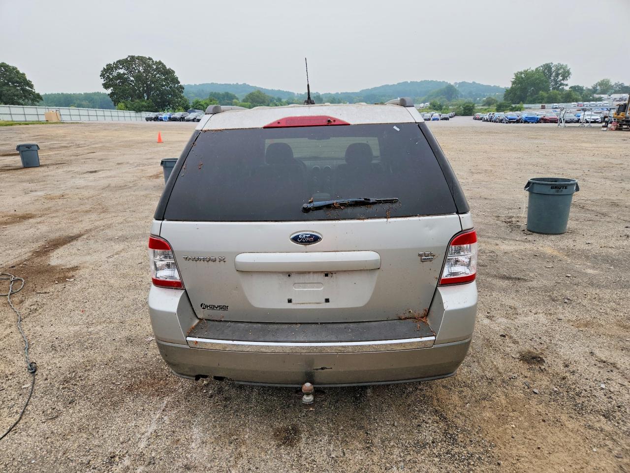 2008 Ford Taurus X Sel Silver vin: 1FMDK05W98GA42934