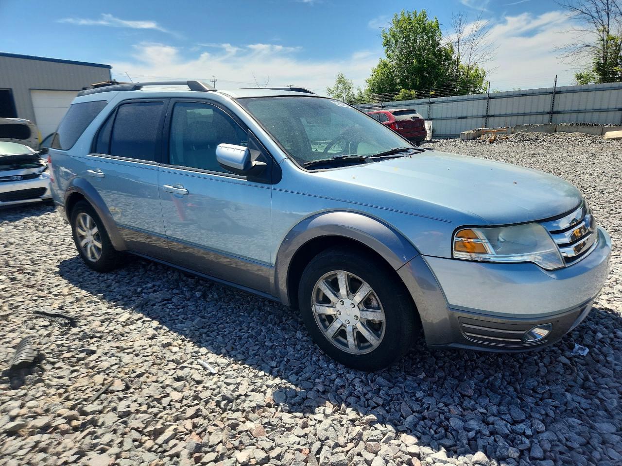 2008 Ford Taurus X Sel Blue vin: 1FMDK05WX8GA38553
