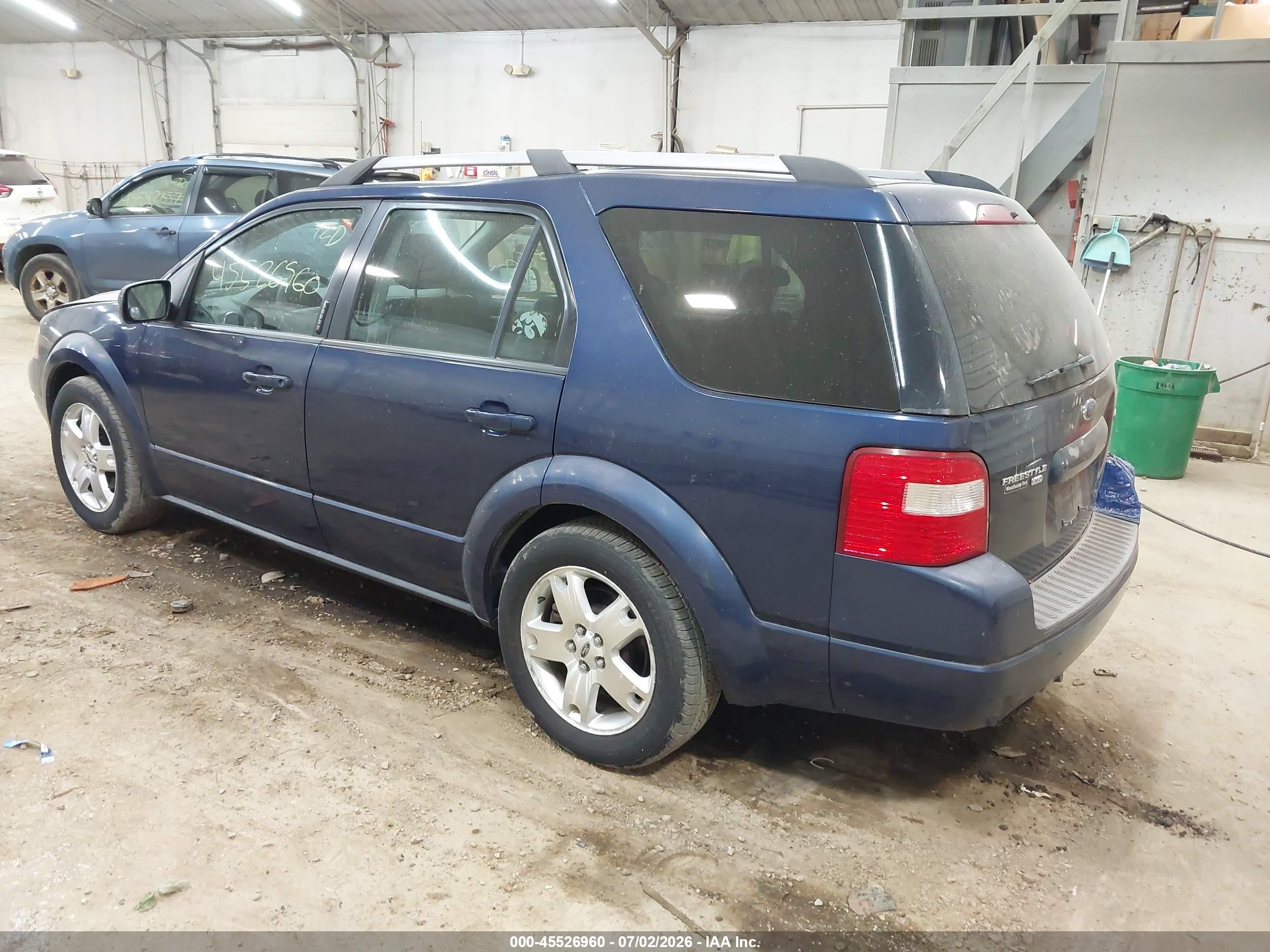 2005 Ford Freestyle Limited Синий vin: 1FMDK06125GA08655