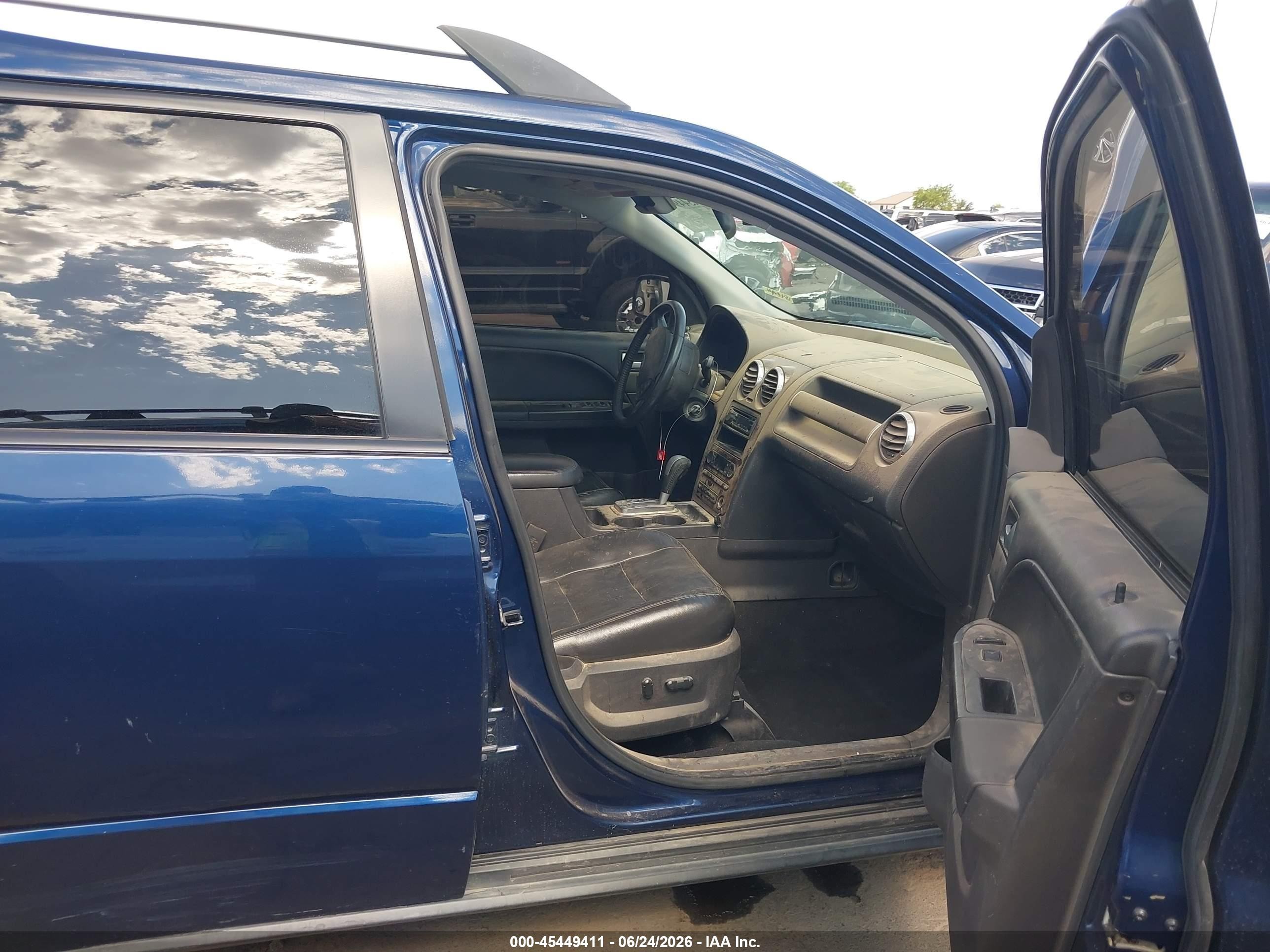 2005 Ford Freestyle Limited Blue vin: 1FMDK06145GA72695