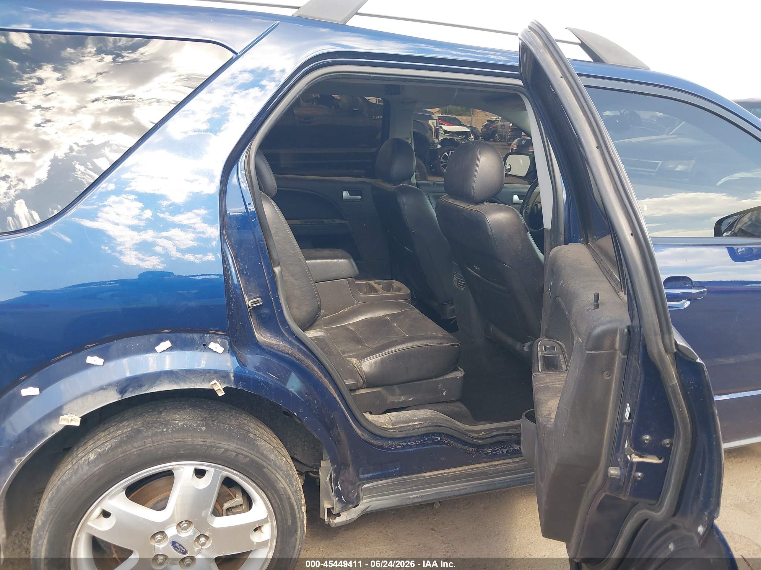 2005 Ford Freestyle Limited Blue vin: 1FMDK06145GA72695