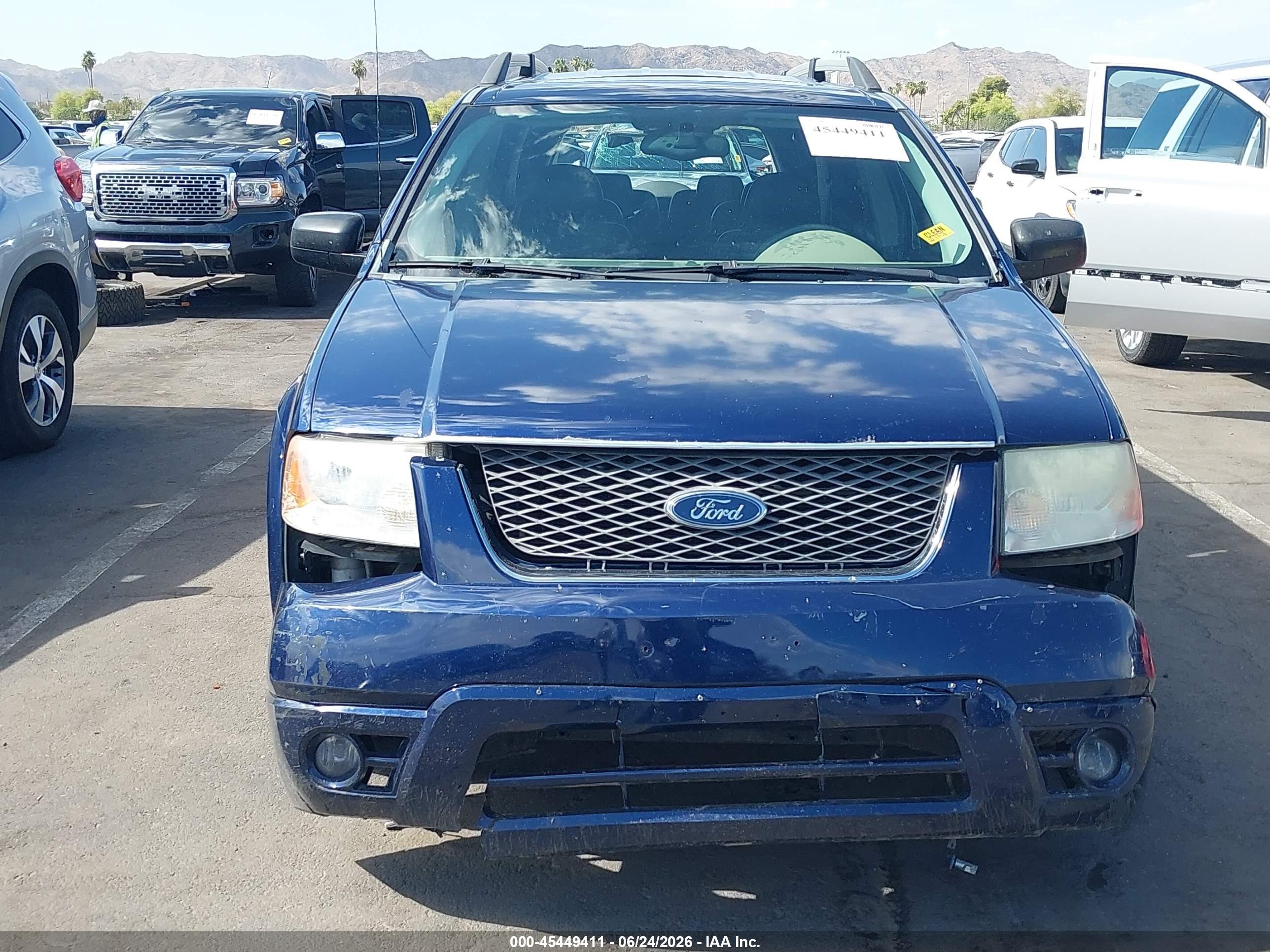 2005 Ford Freestyle Limited Blue vin: 1FMDK06145GA72695