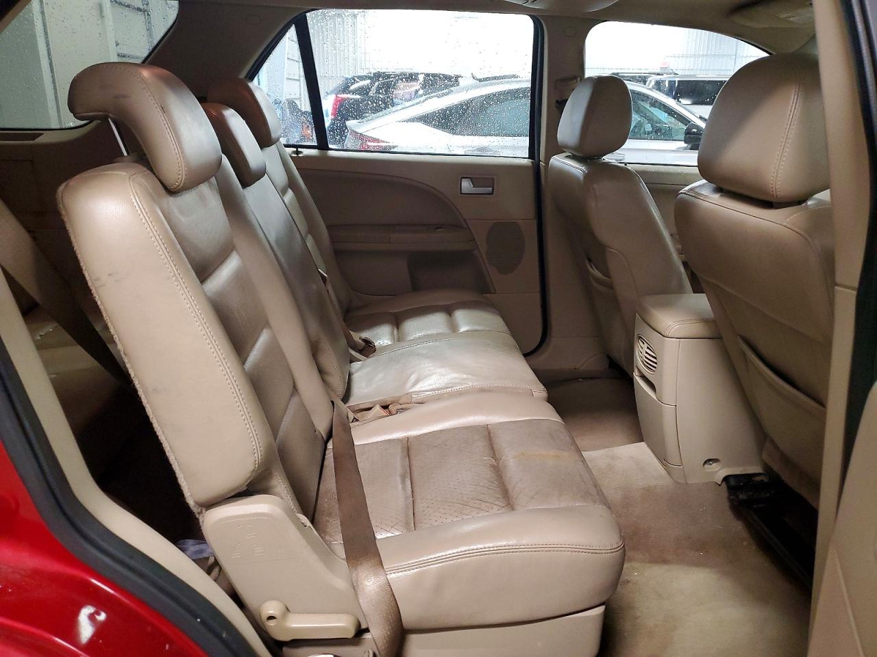 2007 Ford Freestyle Limited Red vin: 1FMDK06147GA16095