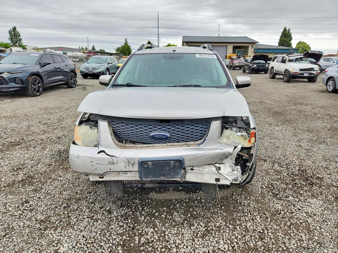 2006 Ford Freestyle Limited Silver vin: 1FMDK06156GA38024