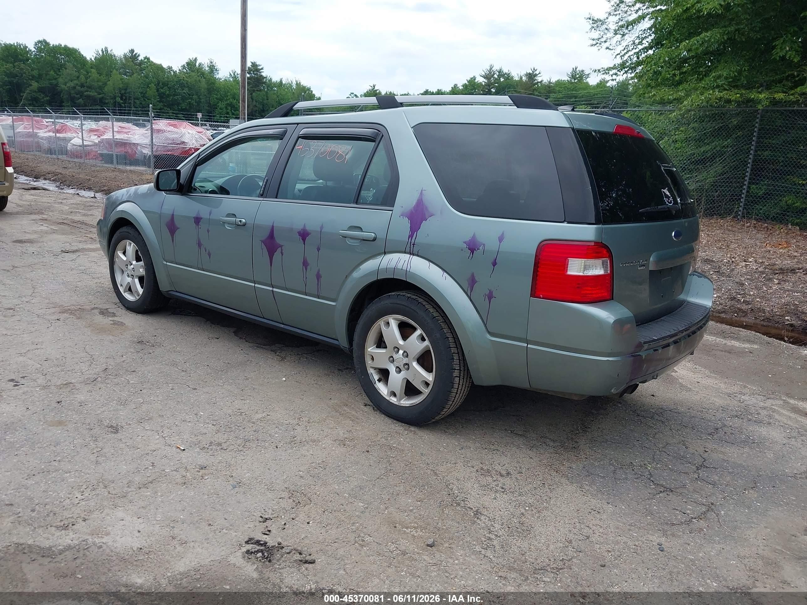 2007 Ford Freestyle Limited Green vin: 1FMDK06157GA15229