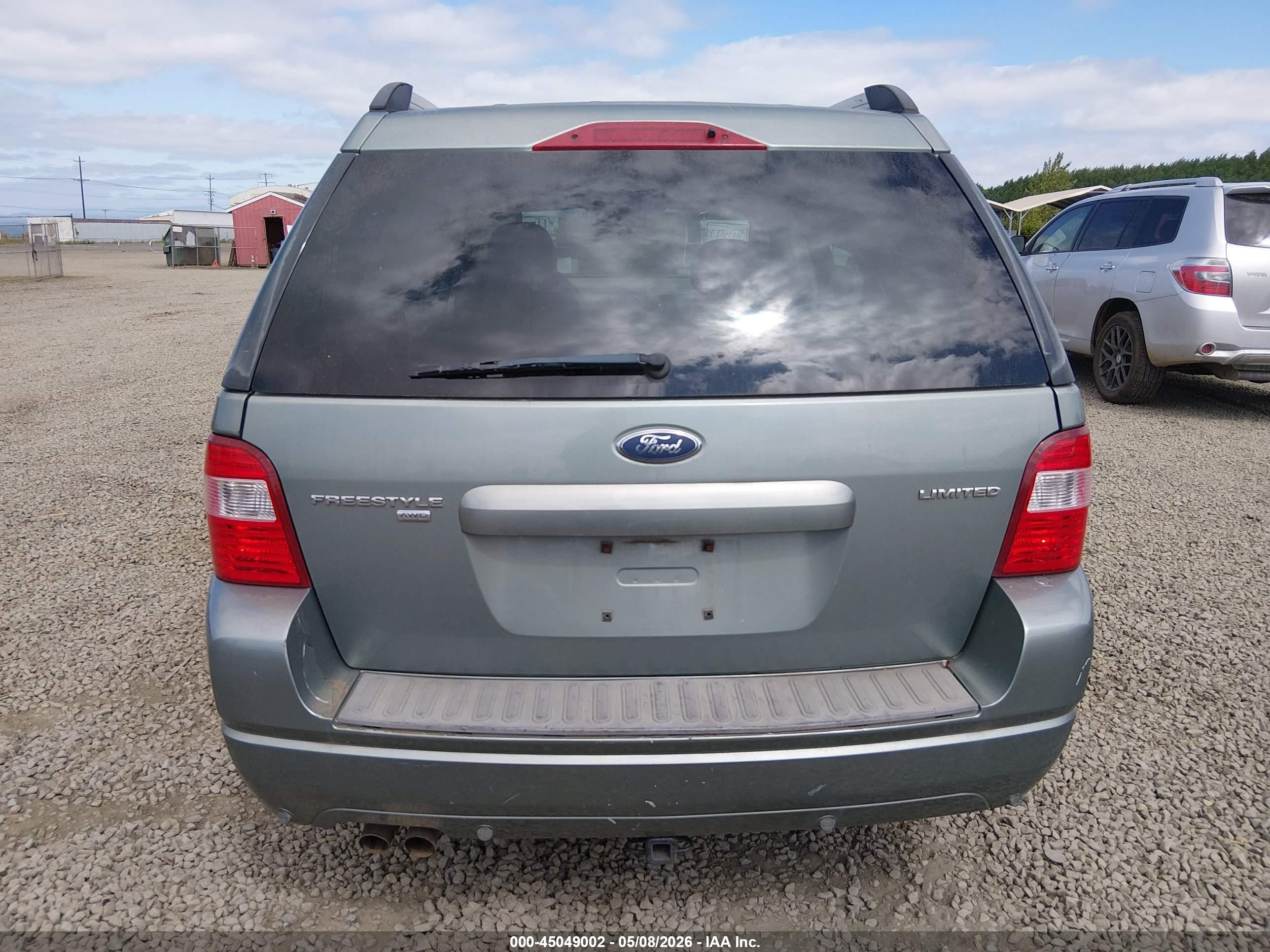 2006 Ford Freestyle Limited Green vin: 1FMDK06176GA02836