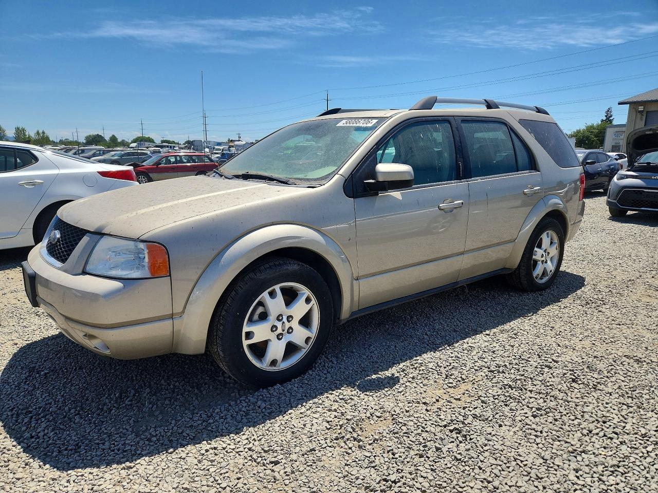 2006 Ford Freestyle Limited Tan vin: 1FMDK06196GA55618