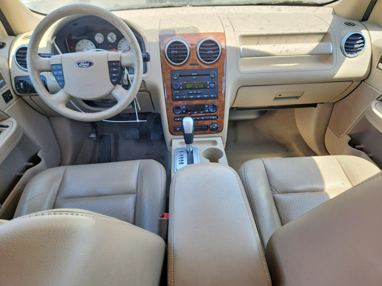 2006 Ford Freestyle Limited Tan vin: 1FMDK06196GA55618