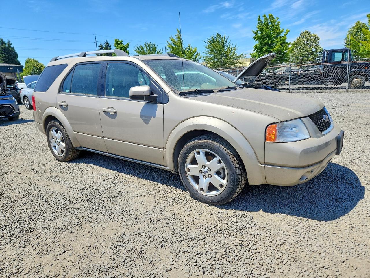 2006 Ford Freestyle Limited Tan vin: 1FMDK06196GA55618