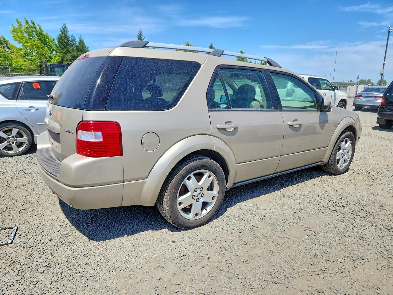 2006 Ford Freestyle Limited Tan vin: 1FMDK06196GA55618