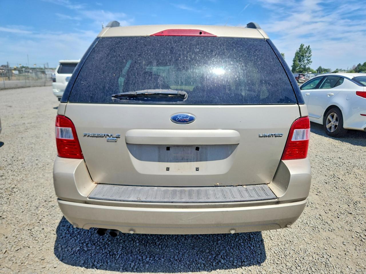 2006 Ford Freestyle Limited Tan vin: 1FMDK06196GA55618