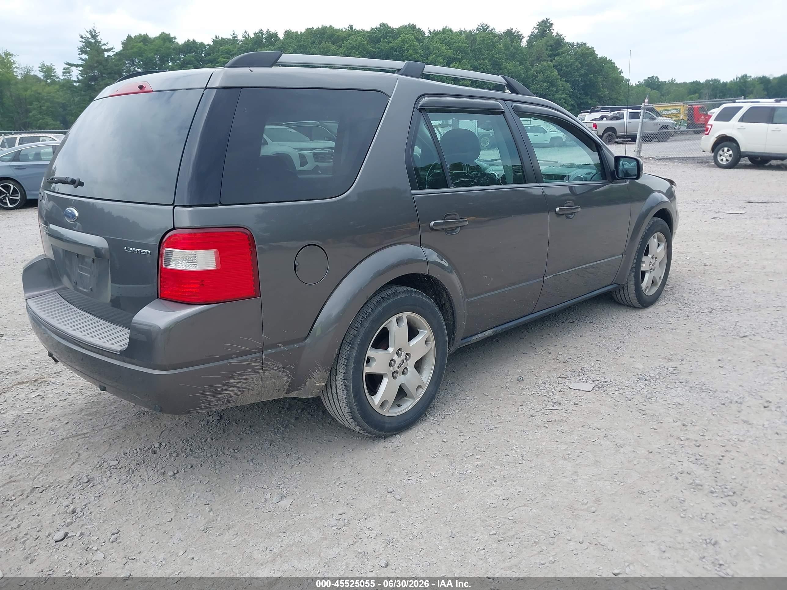 2005 Ford Freestyle Limited Серый vin: 1FMDK061X5GA31052