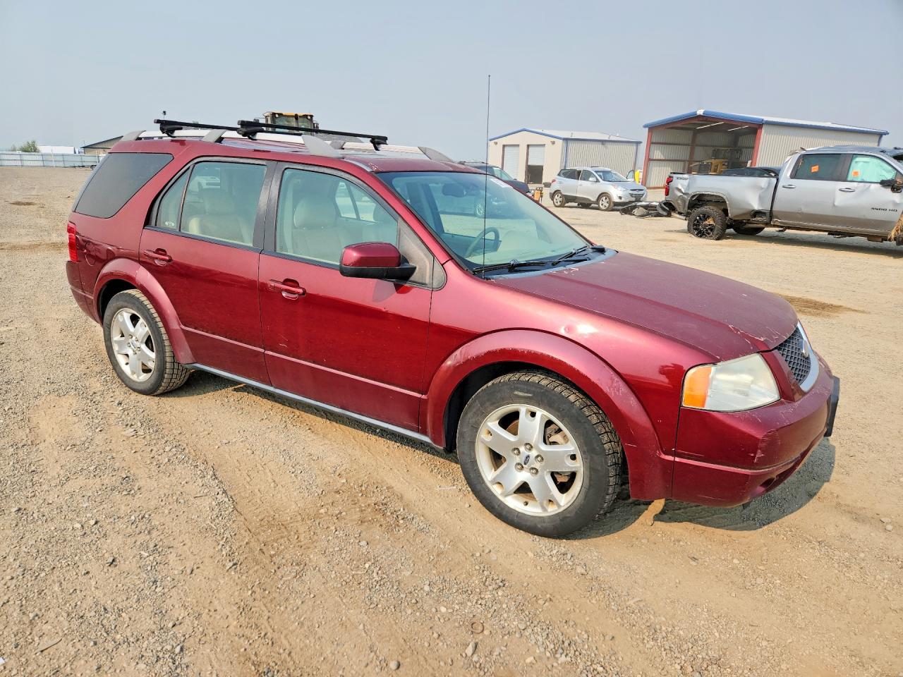 2005 Ford Freestyle Limited Burgundy vin: 1FMDK061X5GA72782