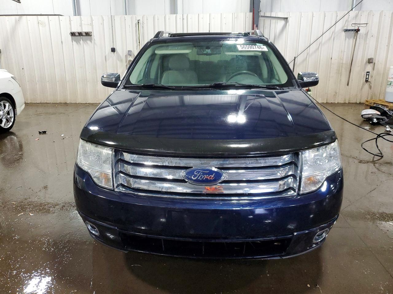 2008 Ford Taurus X Limited Blue vin: 1FMDK06W28GA30221