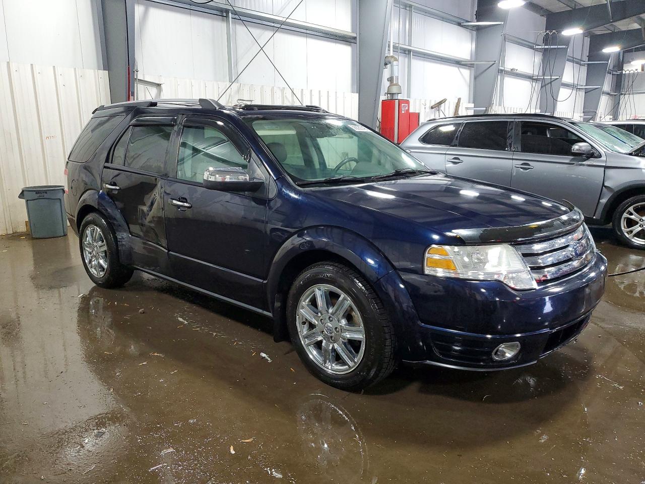 2008 Ford Taurus X Limited Blue vin: 1FMDK06W28GA30221