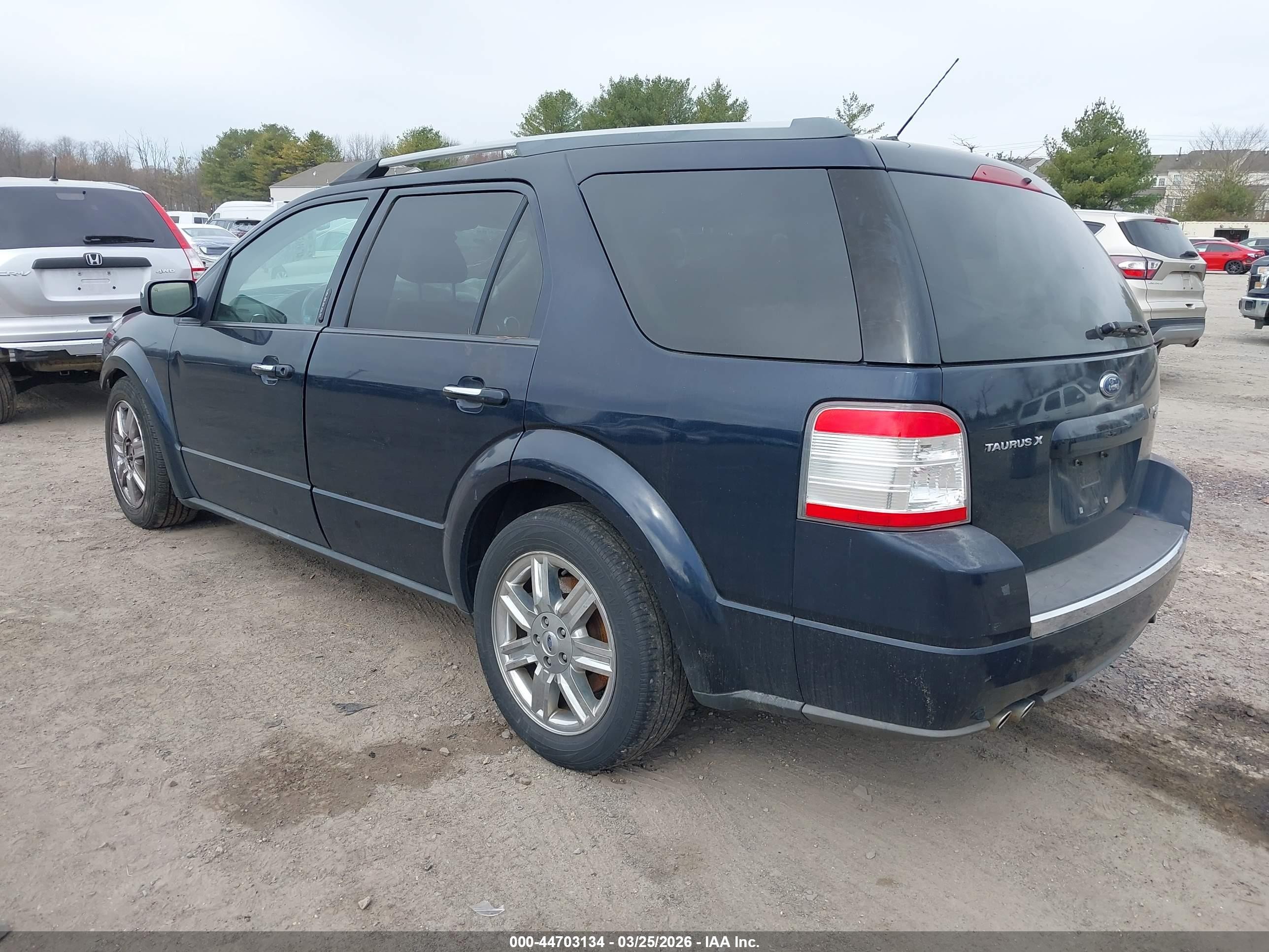 2009 Ford Taurus X Limited Dark Blue vin: 1FMDK06W59GA05766